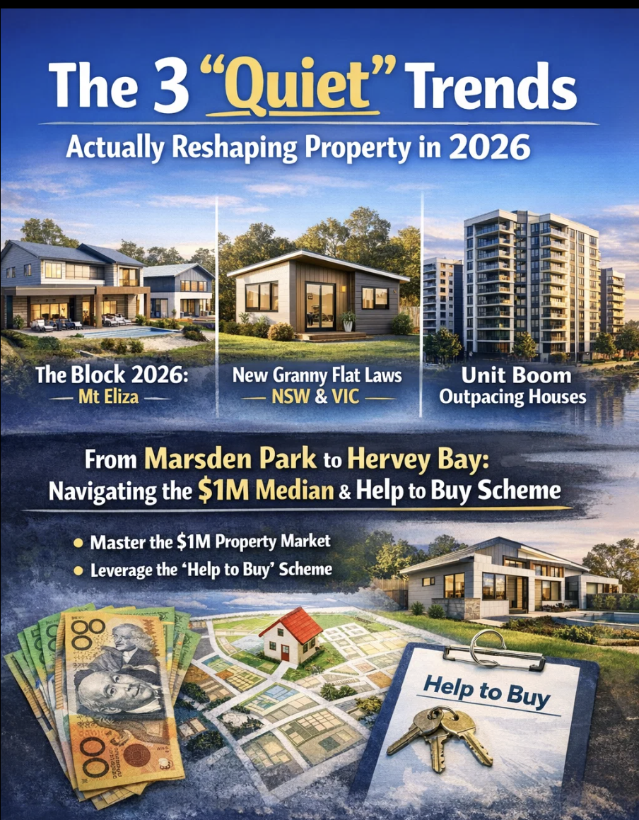 The 3 "Quiet" Trends Actually Reshaping Property in 2026