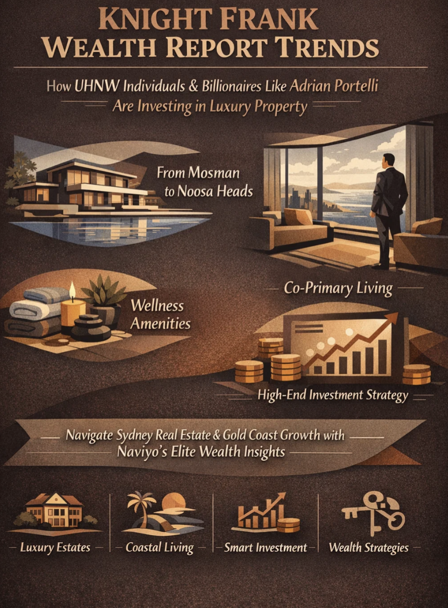 The Wealth Report 2026: Where Australia’s UHNW Are Moving Their Capital