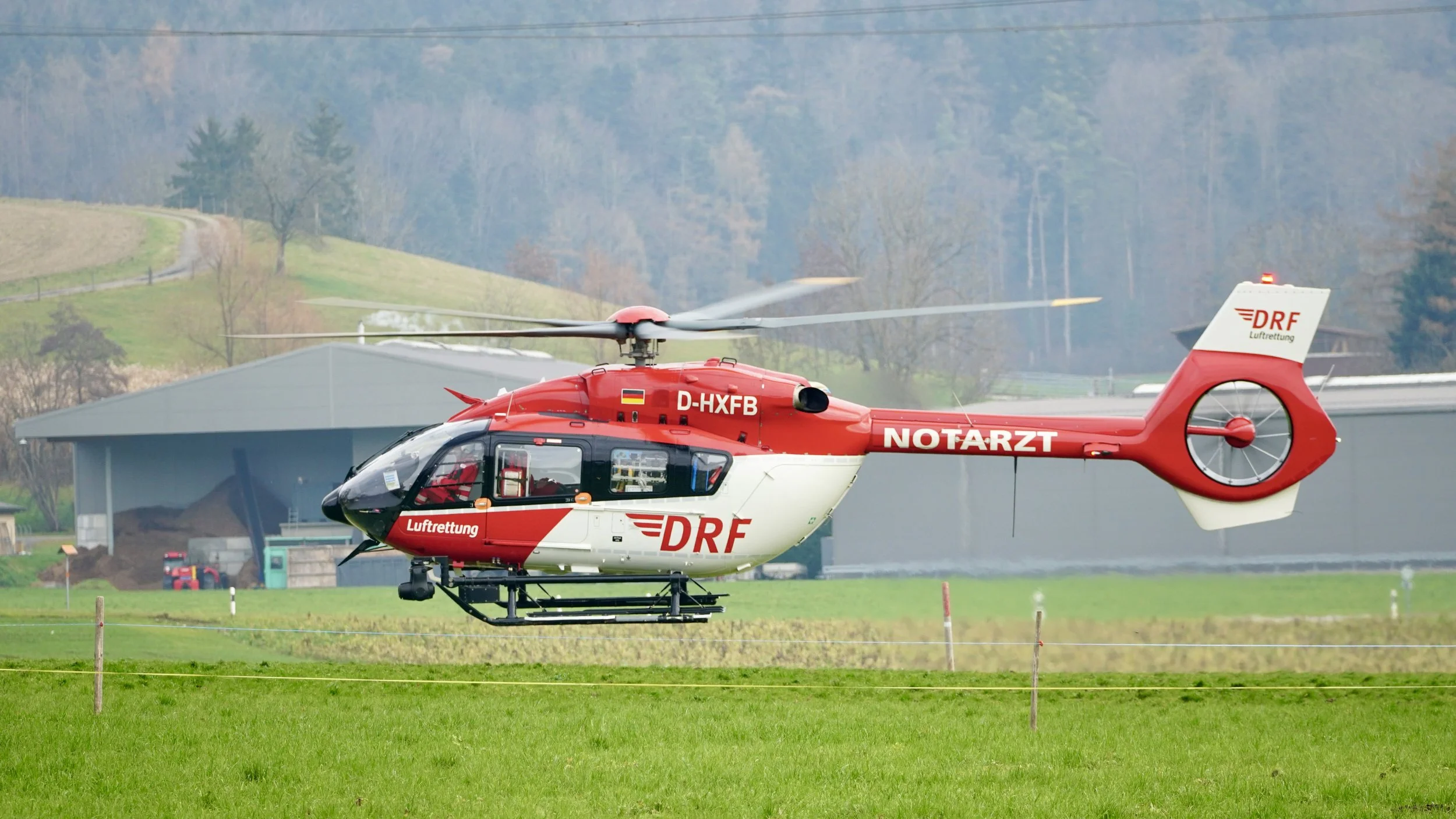 Einsatz: Christoph 45 in Zezikon TG