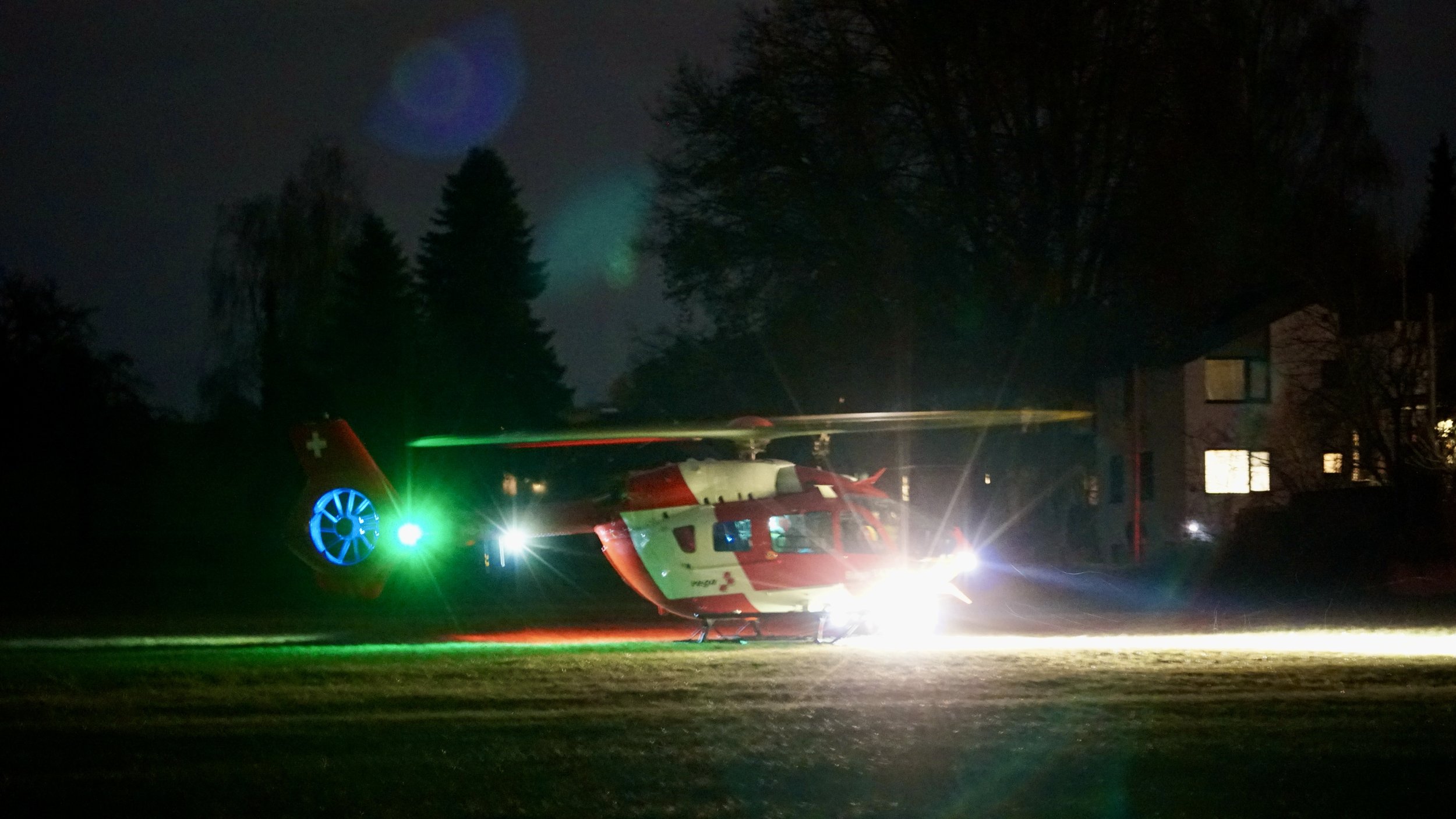 Einsatz: Rega 7 in Münchwilen TG