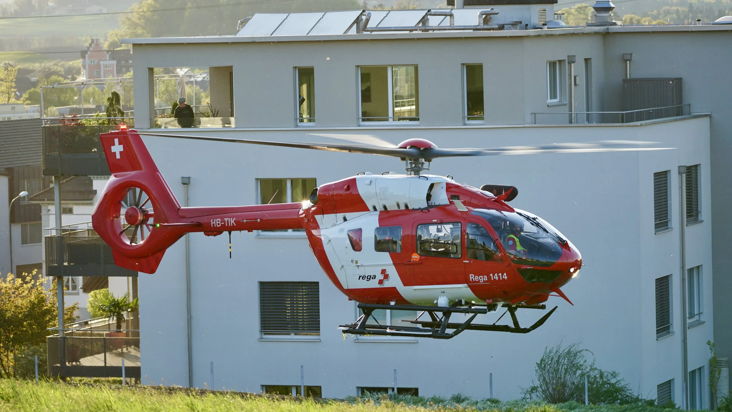 Einsatz: Rega 1 in Islikon TG