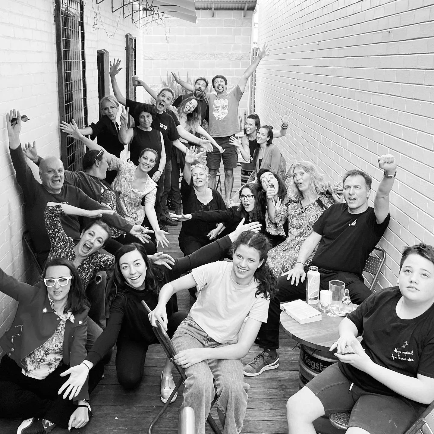 People celebrating together at a WAFF Collective community event in Perth.