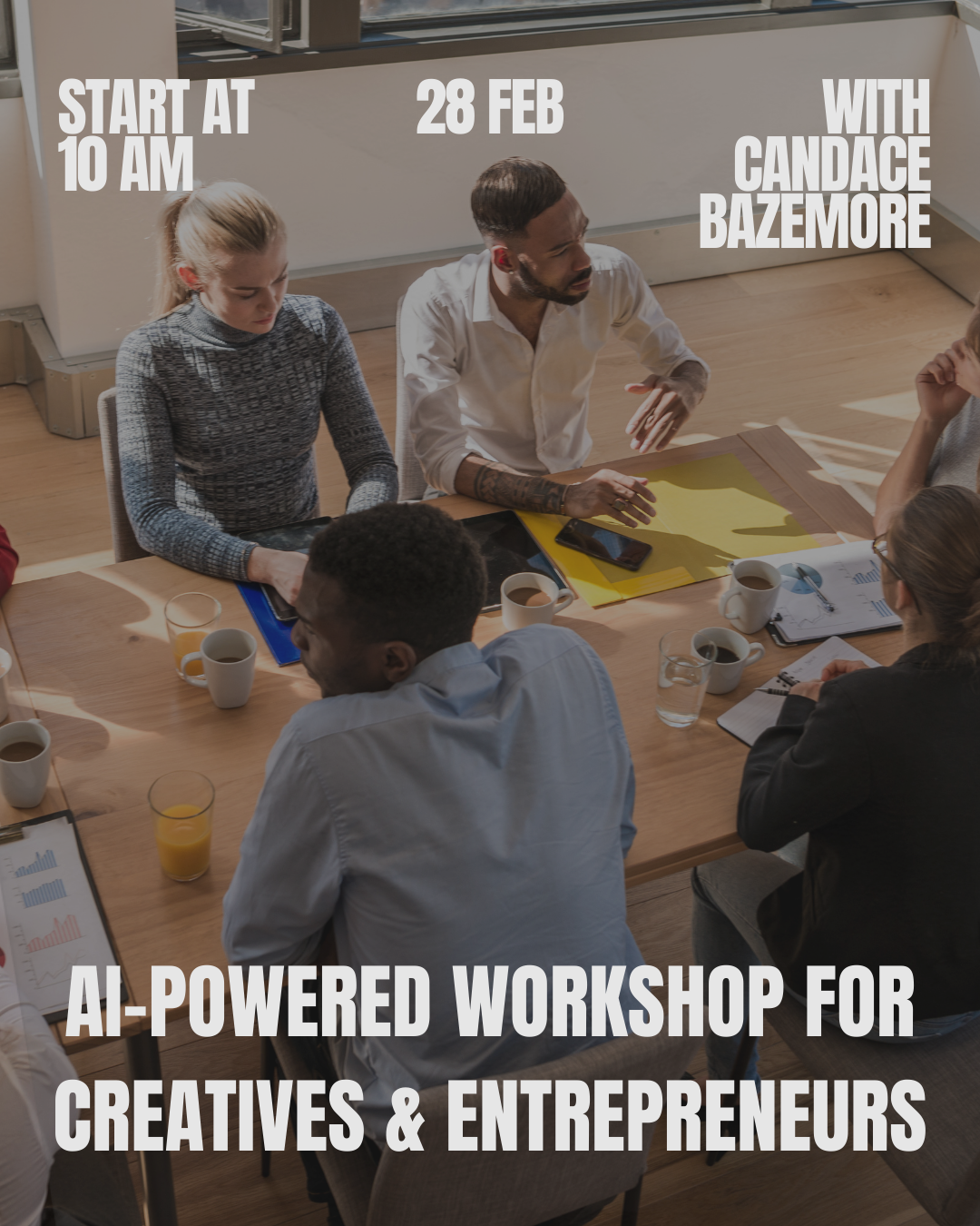 From Side Hustle to Millionaire: An AI-Powered Workshop for Creatives & Entrepreneurs with Candace Bazemore