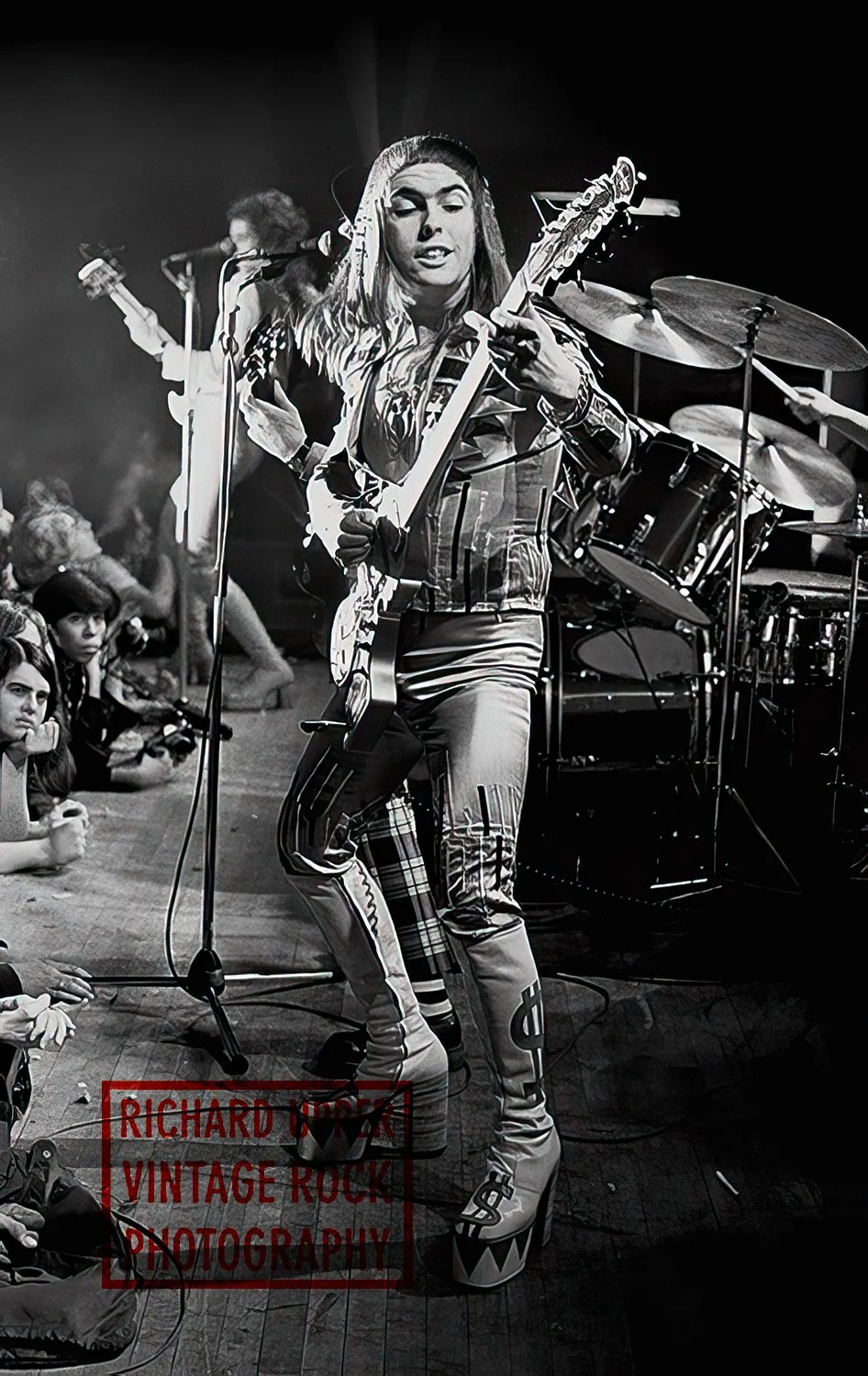Dave Hill, Slade, 1976, Swing Auditorium, San Bernardino, CA
