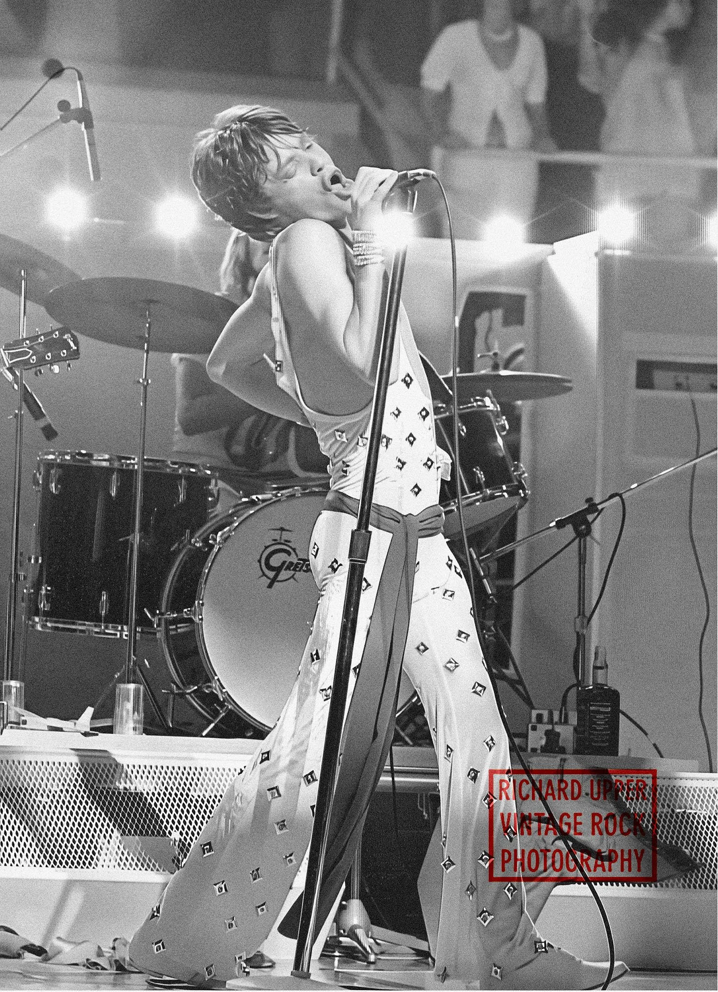 Mick Jagger, Rolling Stones, 1973, H.I.C. Arena, Honolulu, HI