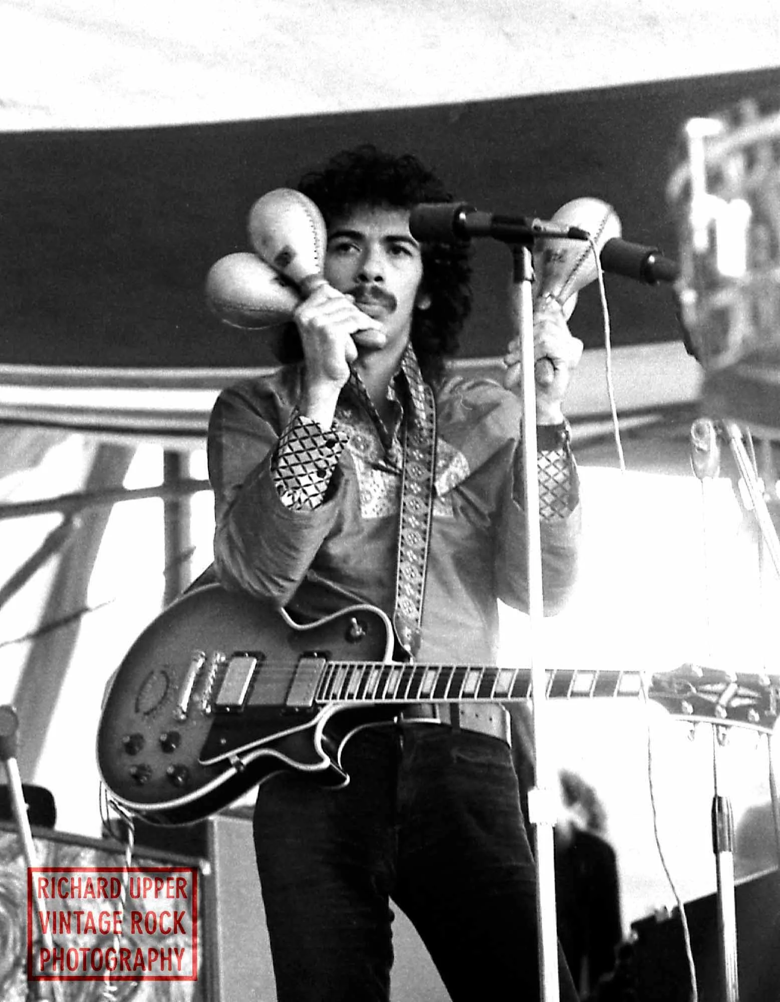 Carlos Santana, Santana, 1972, Diamond Head Crater Festival, Honolulu, HI