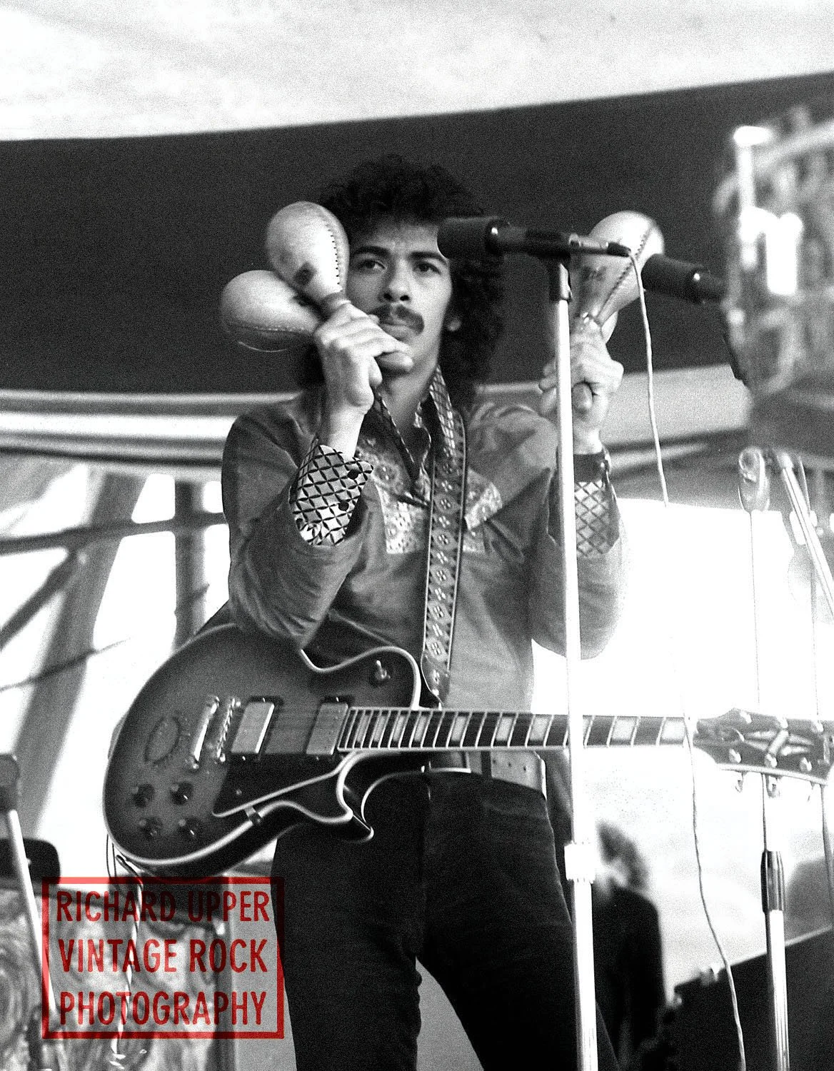 Carlos Santana, Santana, 1972, Diamond Head Crater Festival, Honolulu, HI