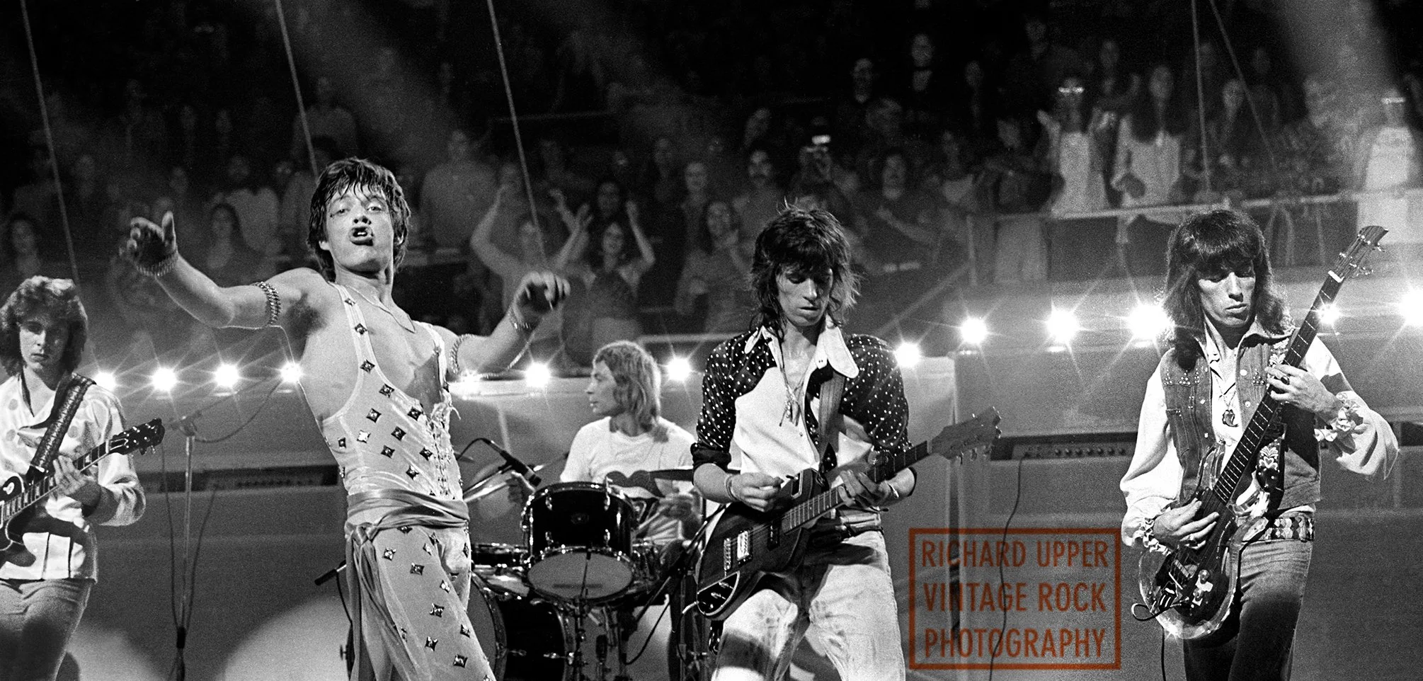 Rolling Stones, 1973, H.I.C. Arena, Honolulu, HI