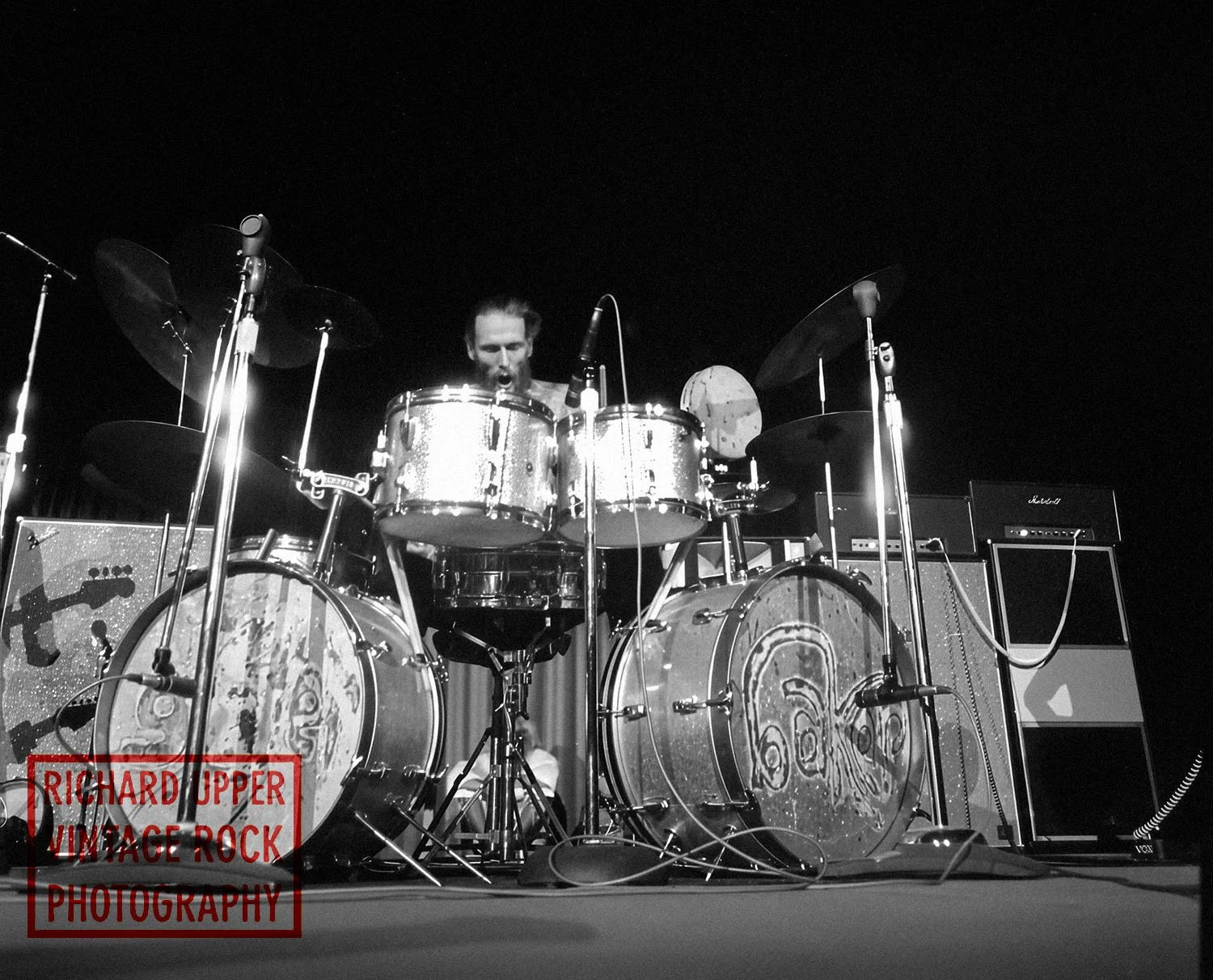 Ginger Baker, Blind Faith, 1969, H.I.C. Arena, Honolulu, HI
