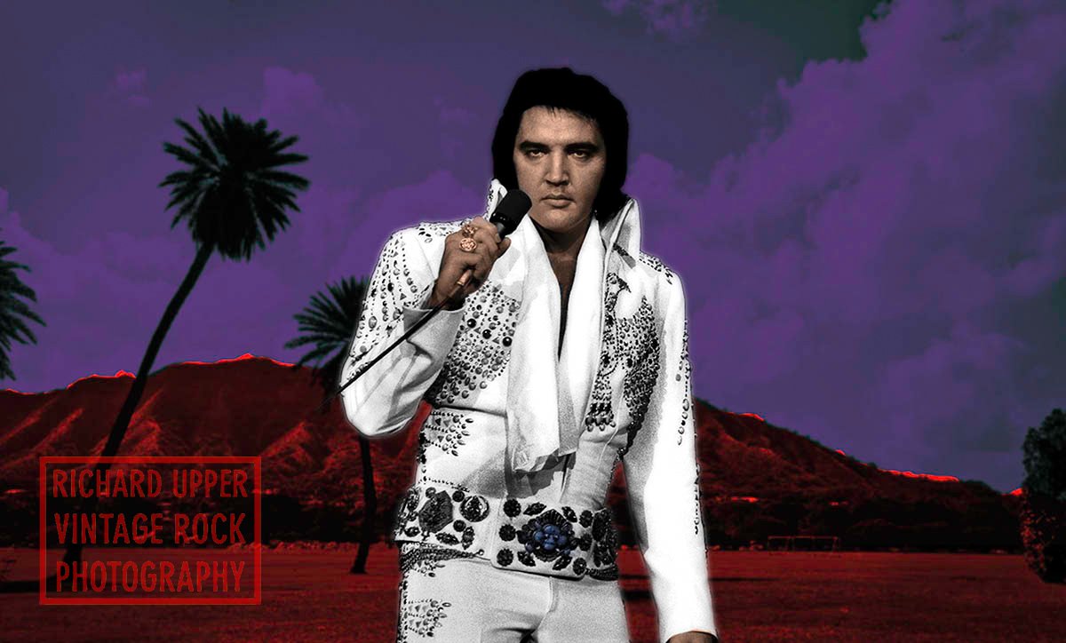 Elvis Presley, 1972, Diamond Head, Honolulu, HI