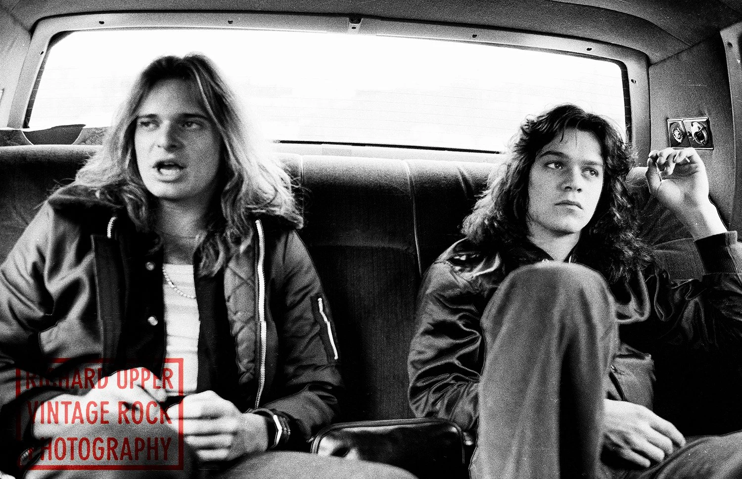 Eddie Van Halen and David Lee Roth, 1978, St. Louis, MO