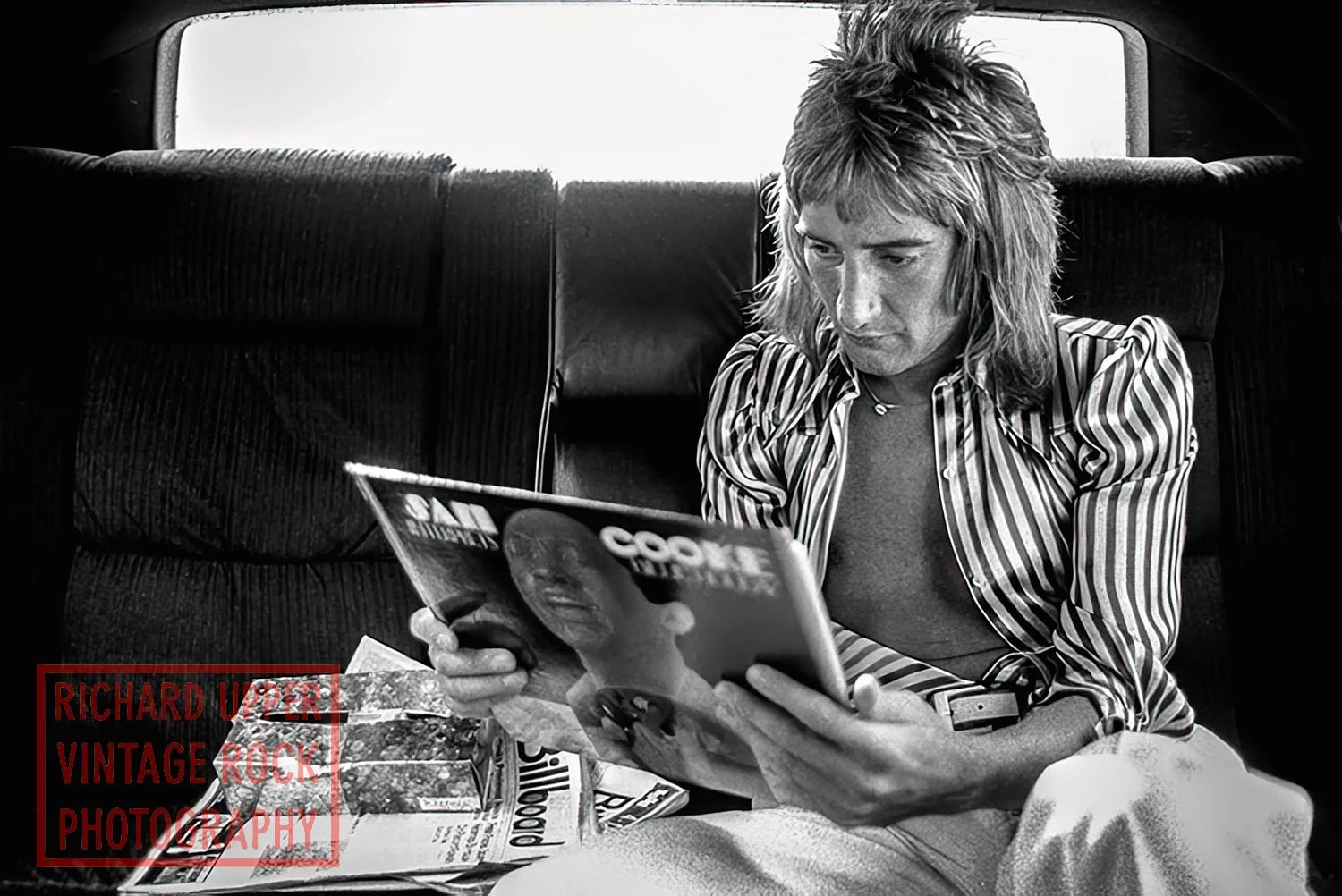 Rod Stewart, 1975, Los Angeles, CA