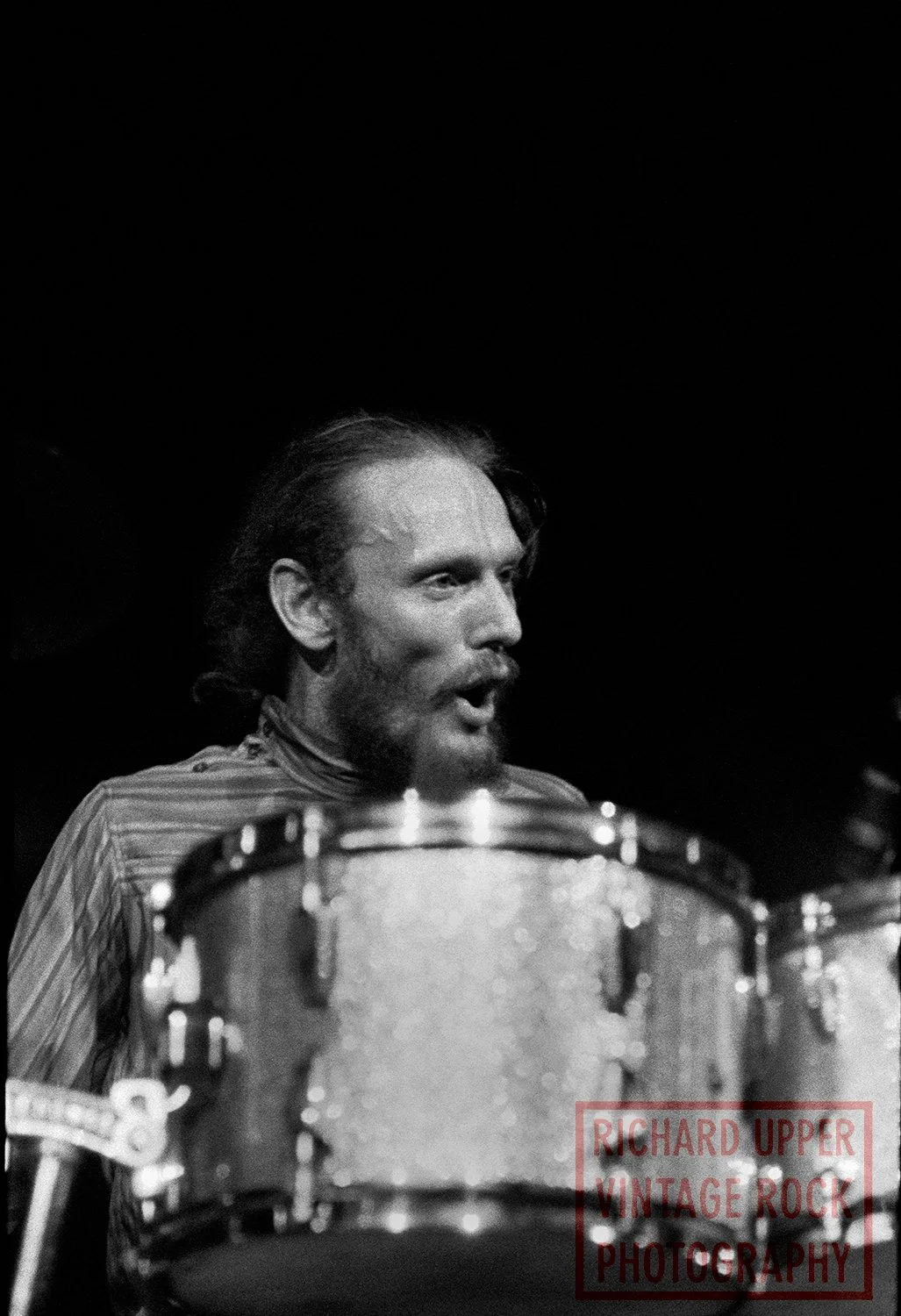 Ginger Baker, Blind Faith, 1969, H.I.C. Arena, Honolulu, HI