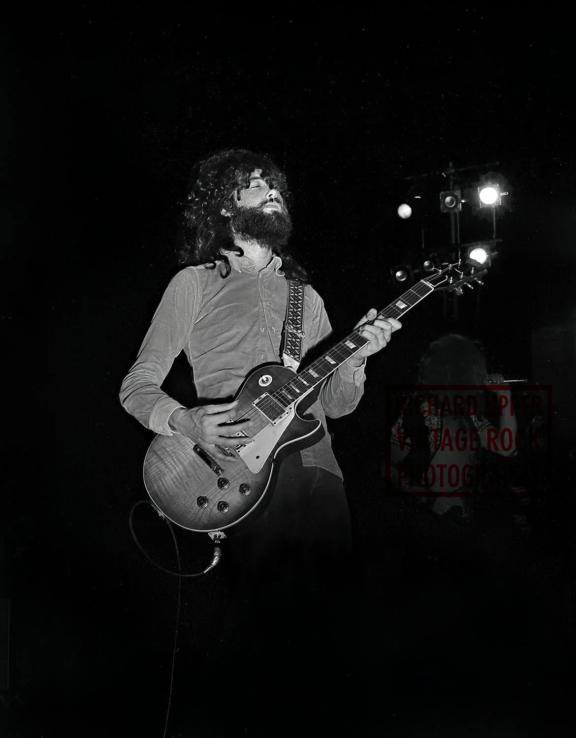 Jimmy Page, Robert Plant, Led Zeppelin, 1969, Civic Auditorium, Honolulu, HI