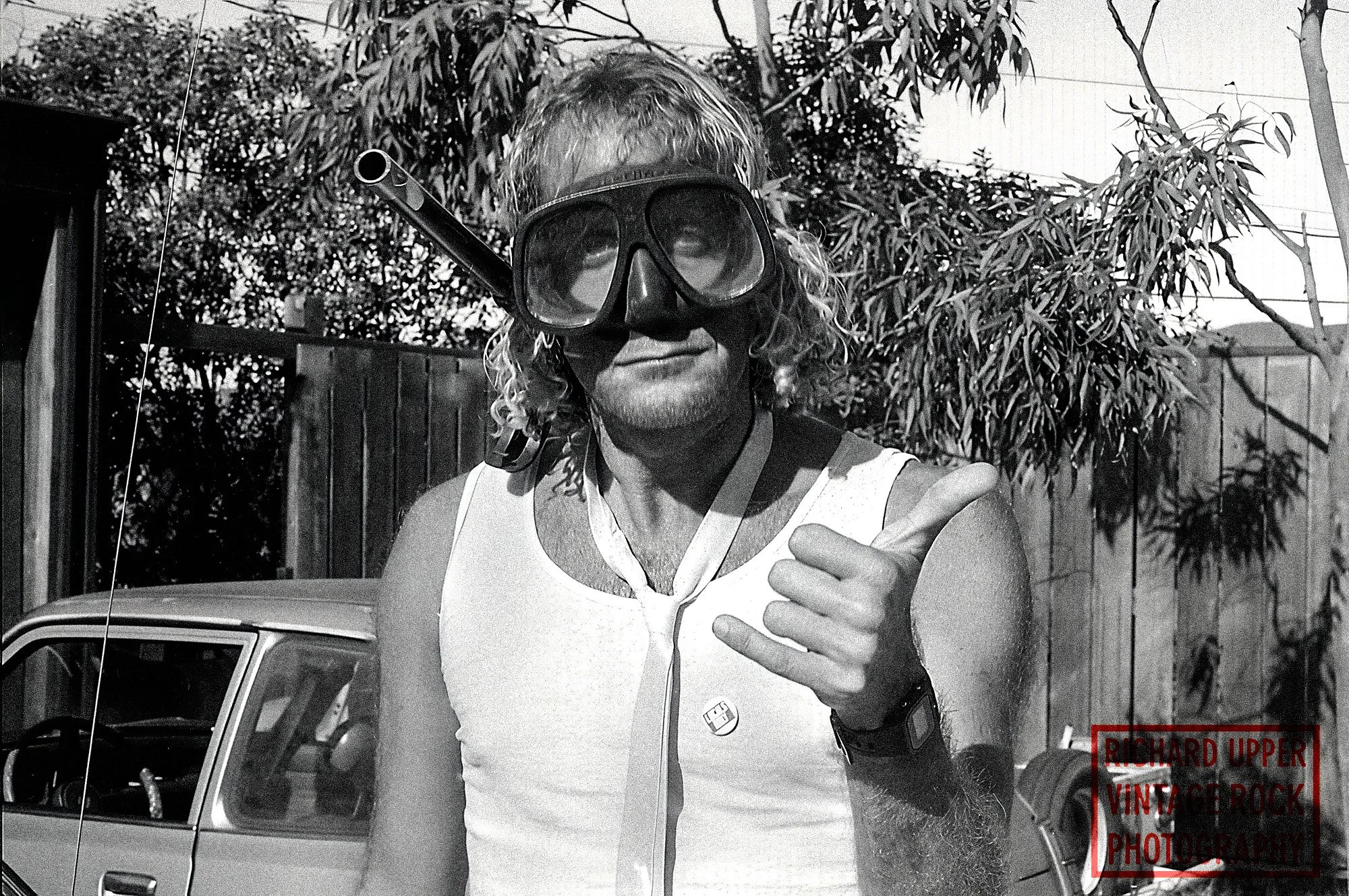 Dennis Dragon, Surf Punks, 1984, Malibu, CA