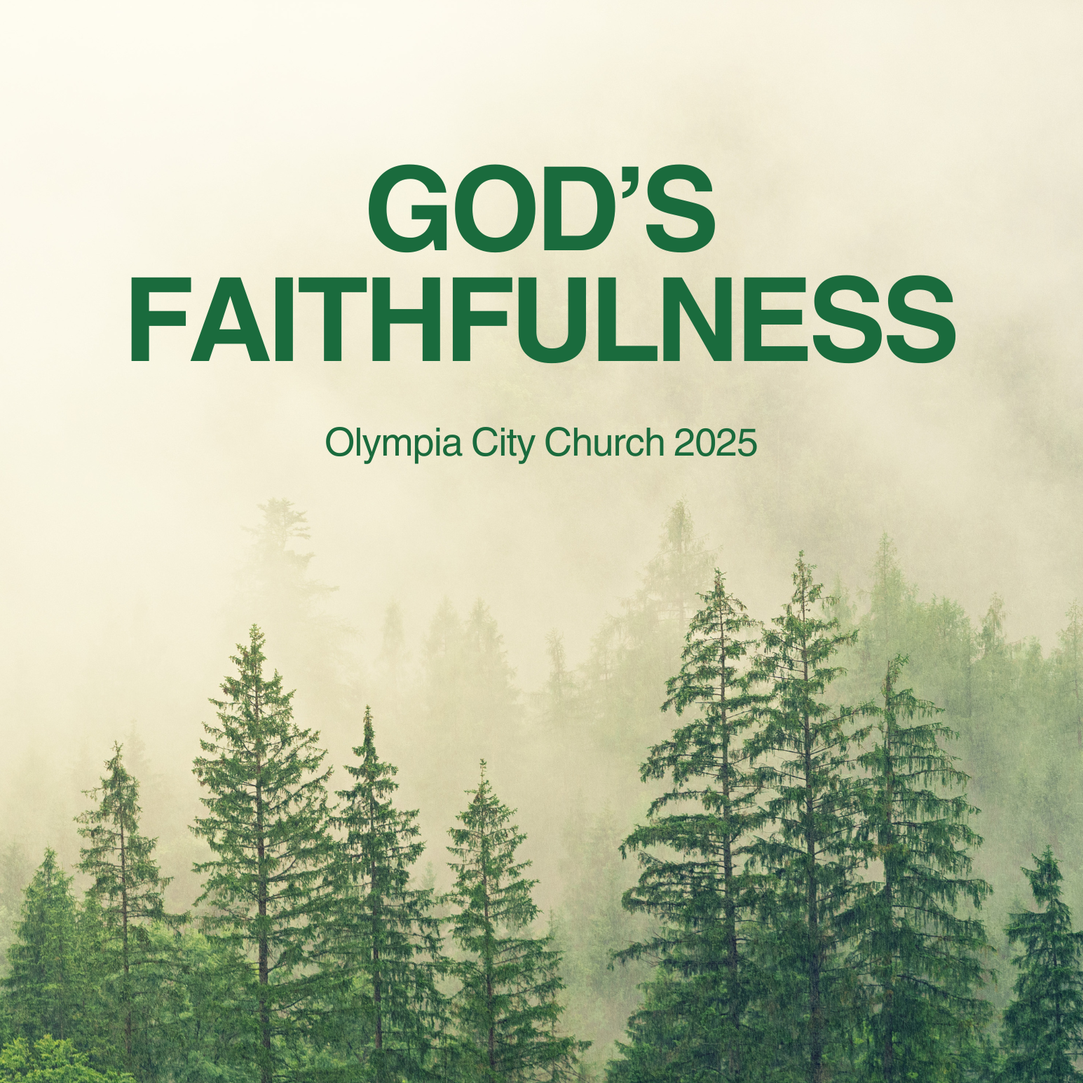 2025 God's Faithfulness