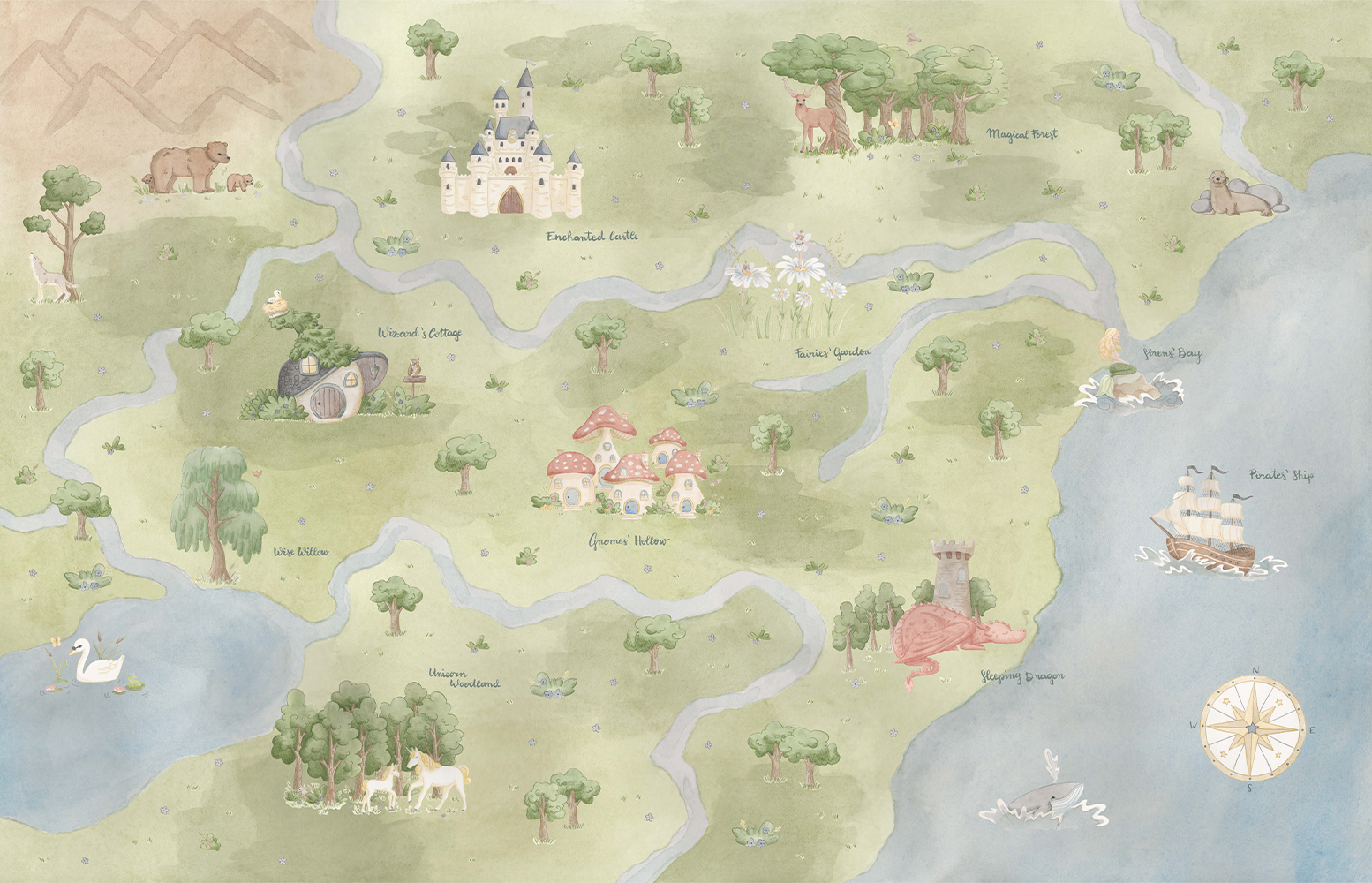 FV26A1 - WONDER WAY MAP