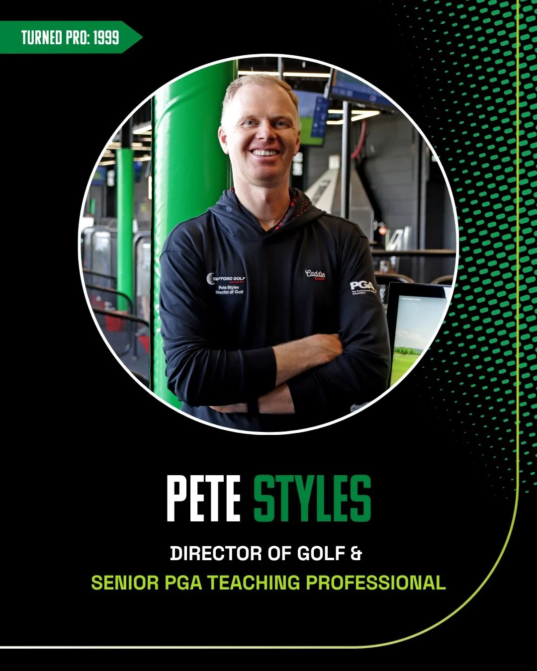 Meet the team behind The Academy ⛳
If you&rsquo;re thinking about lessons this season, you&rsquo;re in safe hands.
Link in bio to book.

⏰ Open 7 days a week - Sun-Weds 7am - 11pm, Thurs-Sat 7am-11.30pm
🚗 Free parking | M17 8PG | Trafford Golf Centr