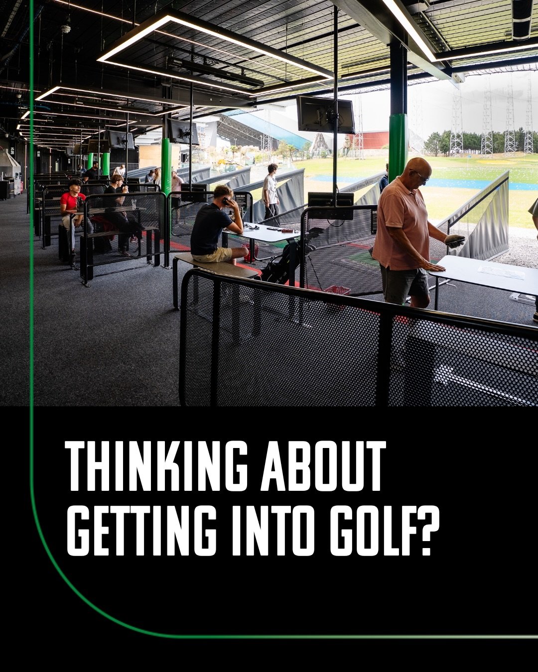 Ever thought about giving golf a go? 
This is your sign 👀 

No experience needed. 
Swipe through to see what&rsquo;s available 👉