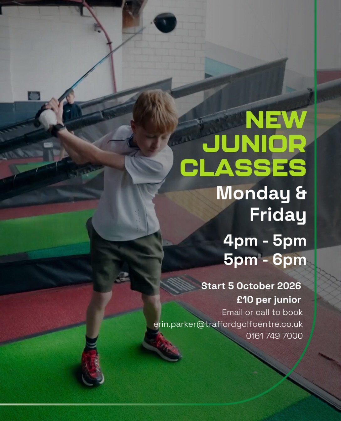 New junior golf classes incoming! ⛳🙌
We&rsquo;re adding even more opportunities for young golfers to get into the game, build their skills and have fun with our PGA team.

New classes with @erinparker.golf start from Monday 5 October, with sessions 