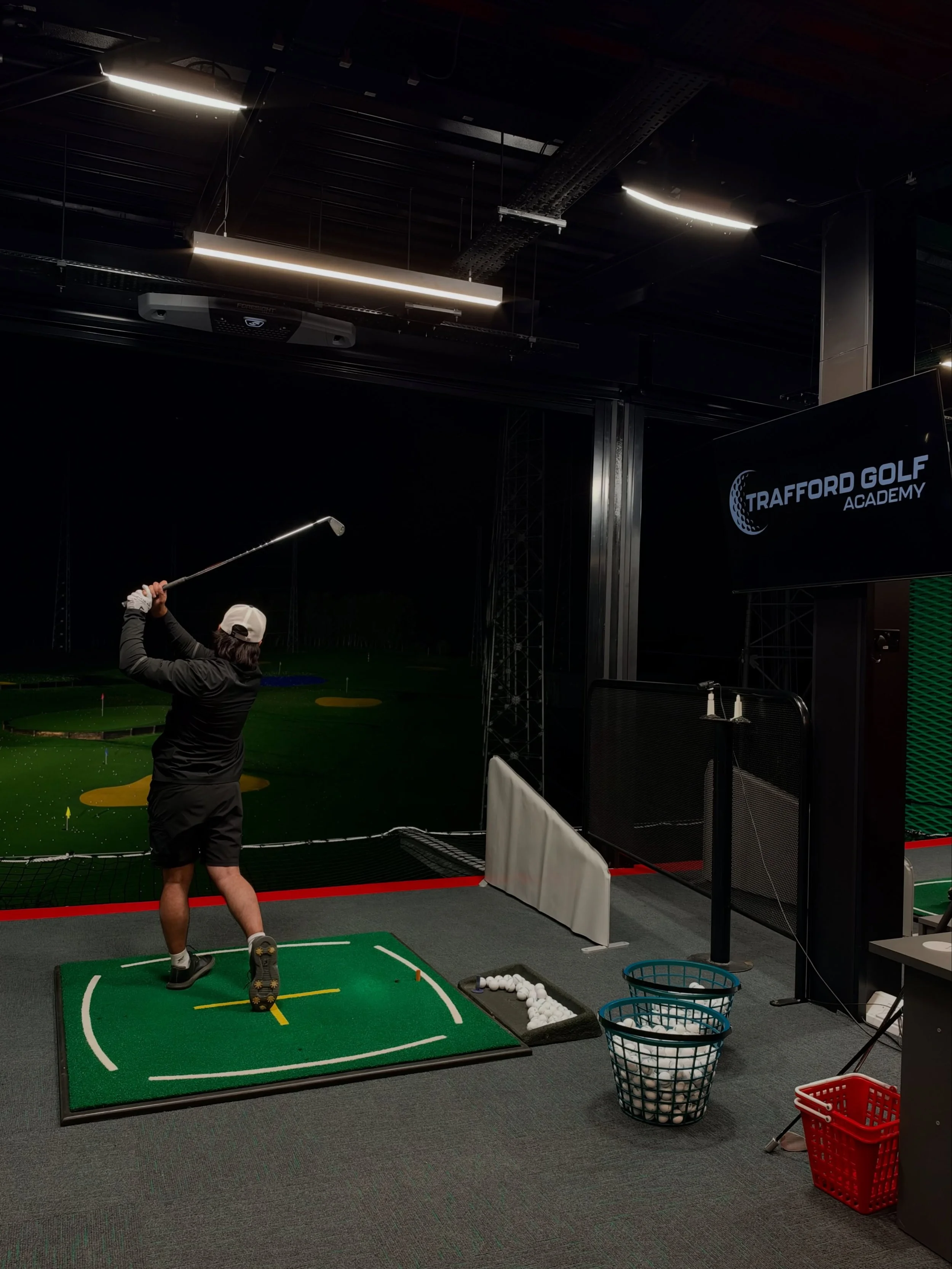 Our new-look Academy bays are officially open, giving our PGA pros more space and the very best tech for coaching at Trafford Golf Centre.
Next up? Our VIP bookable bays, designed for group bookings, celebrations, team socials and more.
Want to be fi