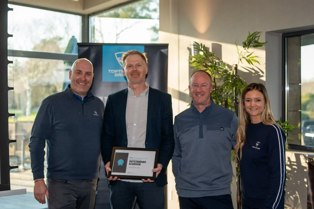 Trafford Golf Centre celebrates success with Toptracer award