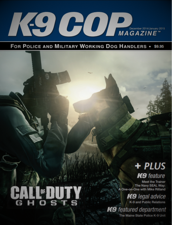K-9 COP MAGAZINE - K-9 Stress Inoculation Prior to Deployments