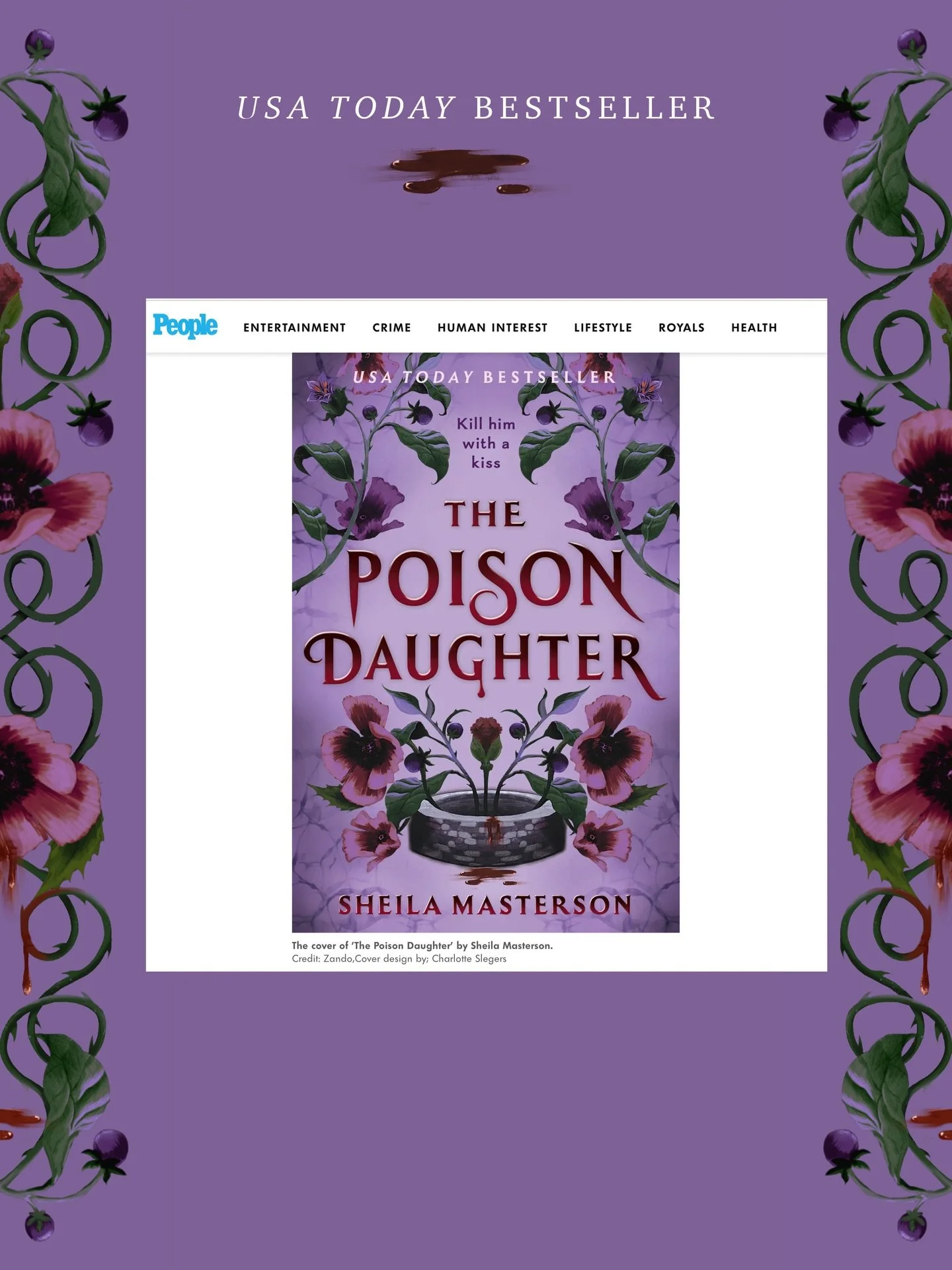 THE POISON DAUGHTER IS GOING TRAD.
(this is not a drill)
Never in a million years did I think I would ever see my name in @people - and it&rsquo;s all thanks to the brilliant mind of @sheilareadsandwrites 💋🌺 If you know her, you probably already kn