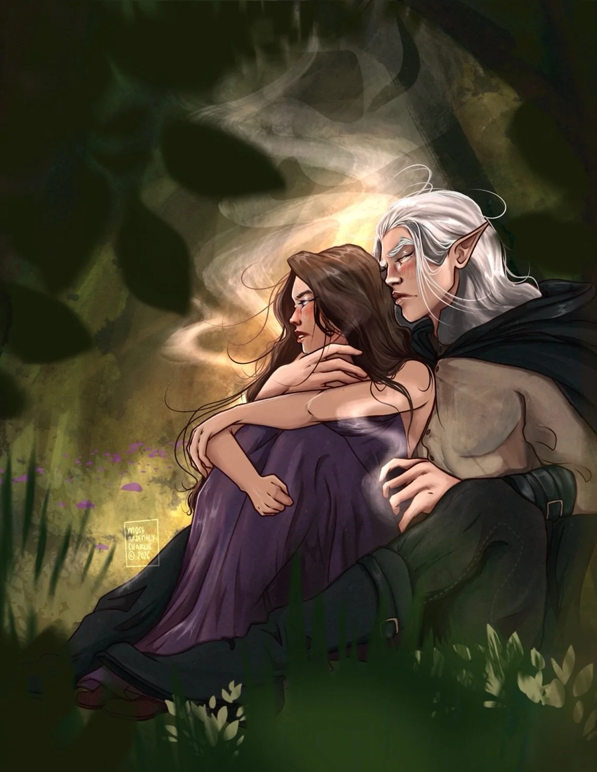 Get to share this piece I had the pleasure of making for @milafinchauthor &lsquo;s RUNEBREAKER🖤

A dark romantasy where a human girl with the forbidden ability to break runes is dragged before the king&rsquo;s executioner&hellip; and he becomes obse