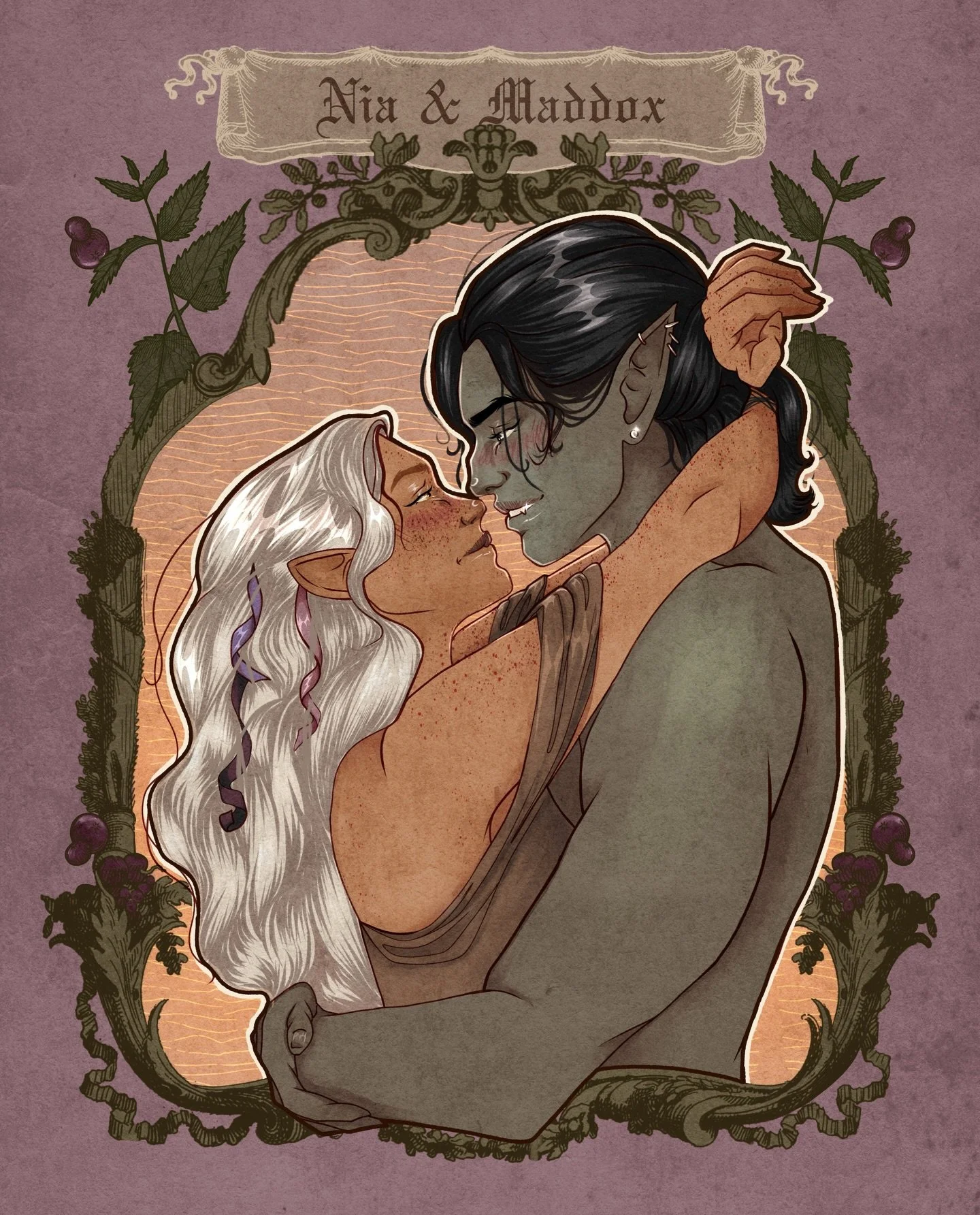 I can&rsquo;t believe I&rsquo;ve been sitting on this art for so long without sharing it with you guys. But when @authorjennyhickman calls, you PICK. UP.

&ldquo;Nia Quill isn&rsquo;t looking for a husband&hellip;
The last person she thought she&rsqu