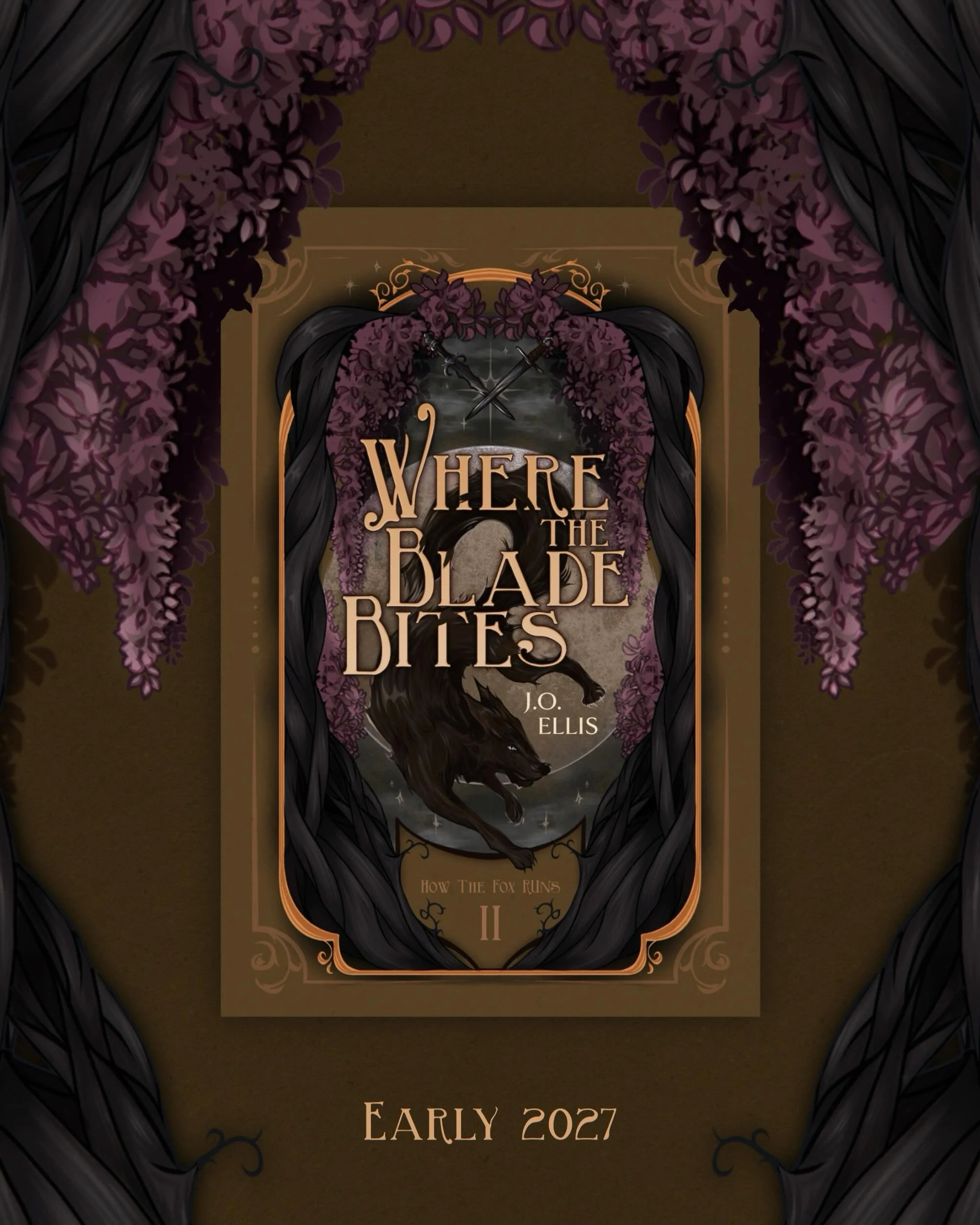 🐺 COVER REVEAL 🐺

Where the Blade Bites i the sequel to How the Fox Runs and continues Alise&rsquo;s story in a treacherous new realm of mad man eating beasts, a clan of warrior women and a lineage of royal goddesses where she&rsquo;ll have to rely