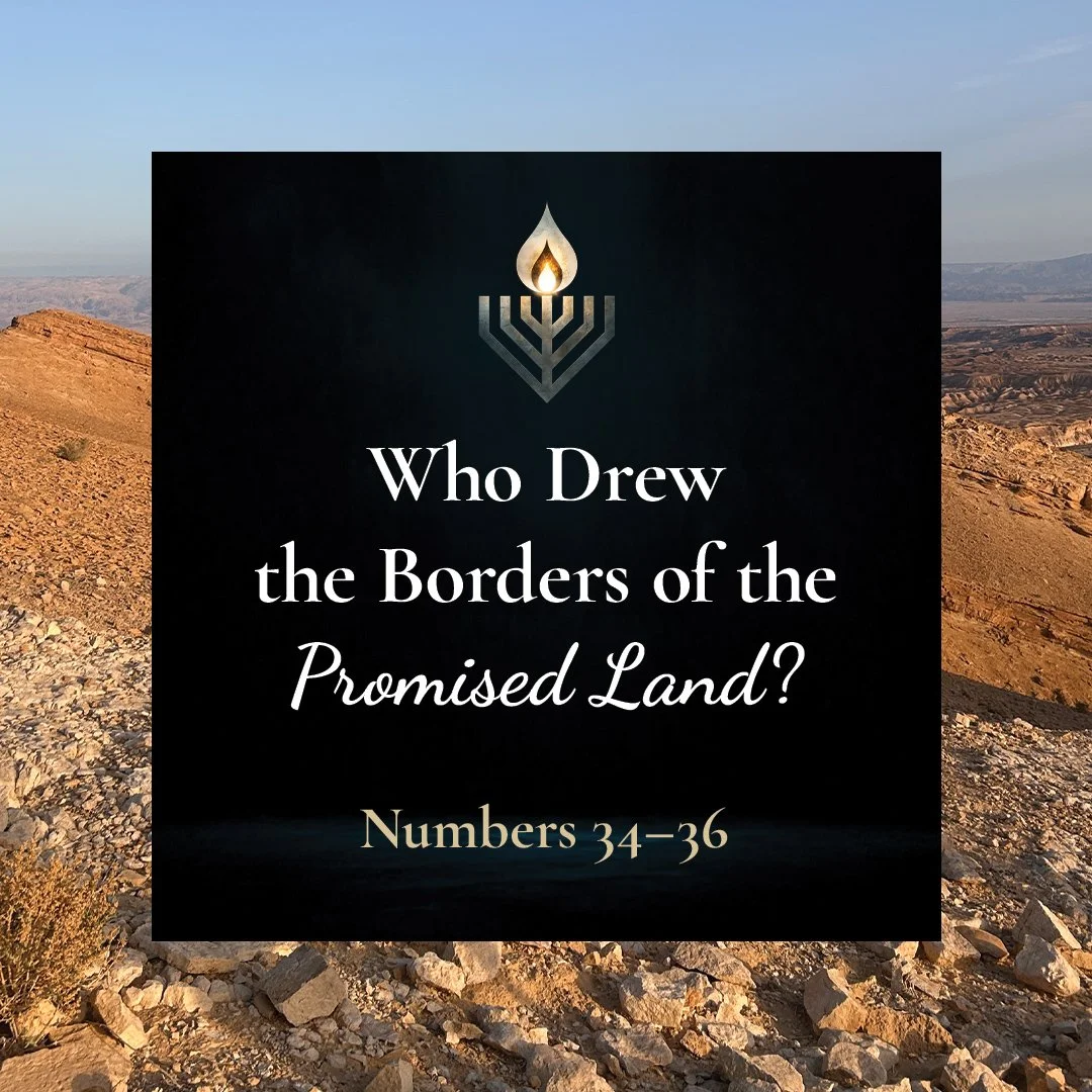 Who Drew the Borders of the Promised Land?