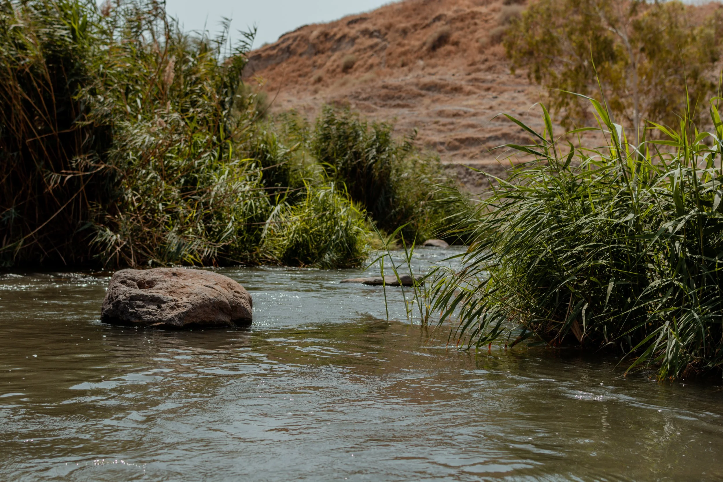 Jordan River, Jericho and Mitzpe Yericho