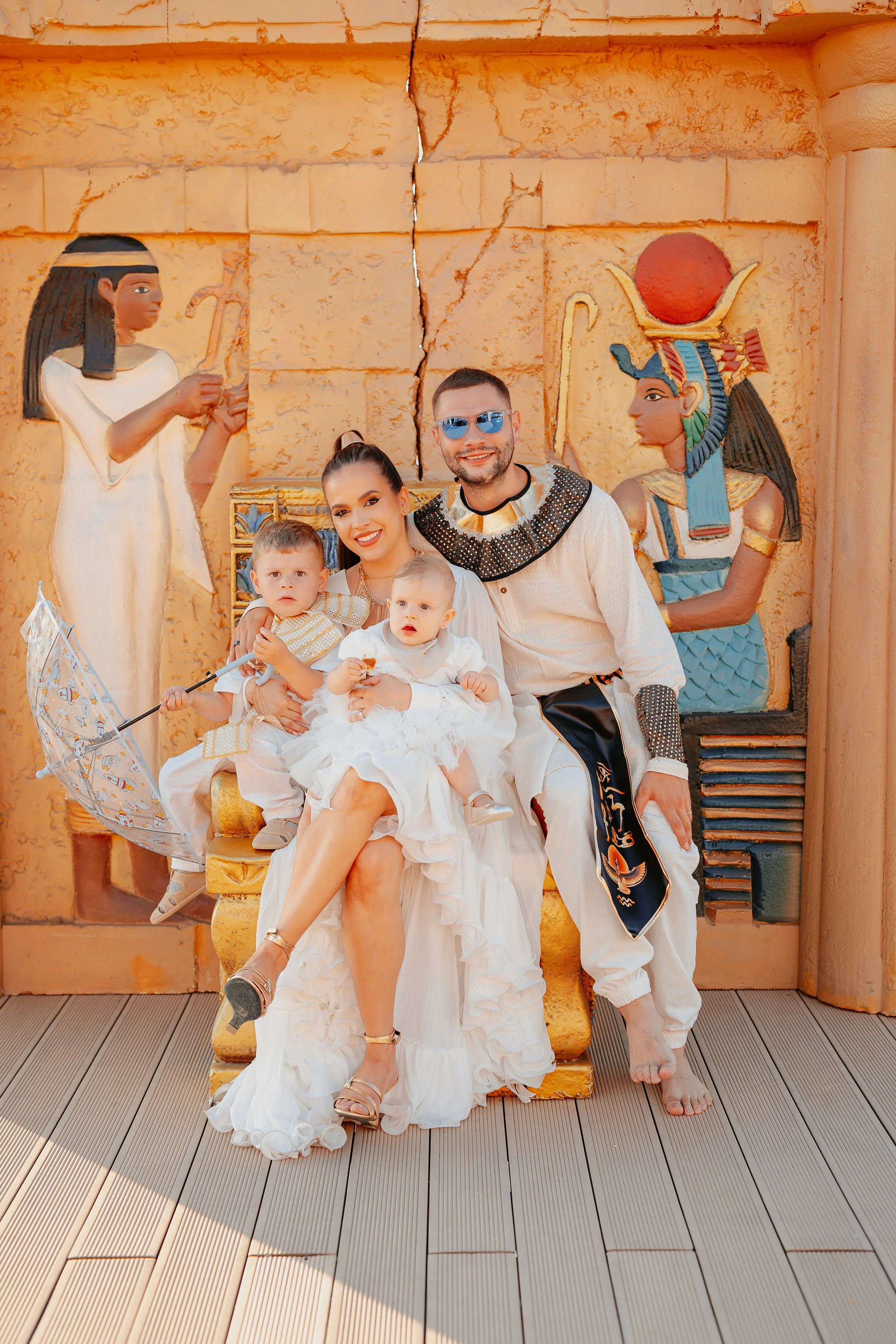 baby ZAIA | Egypt Themed Baptism