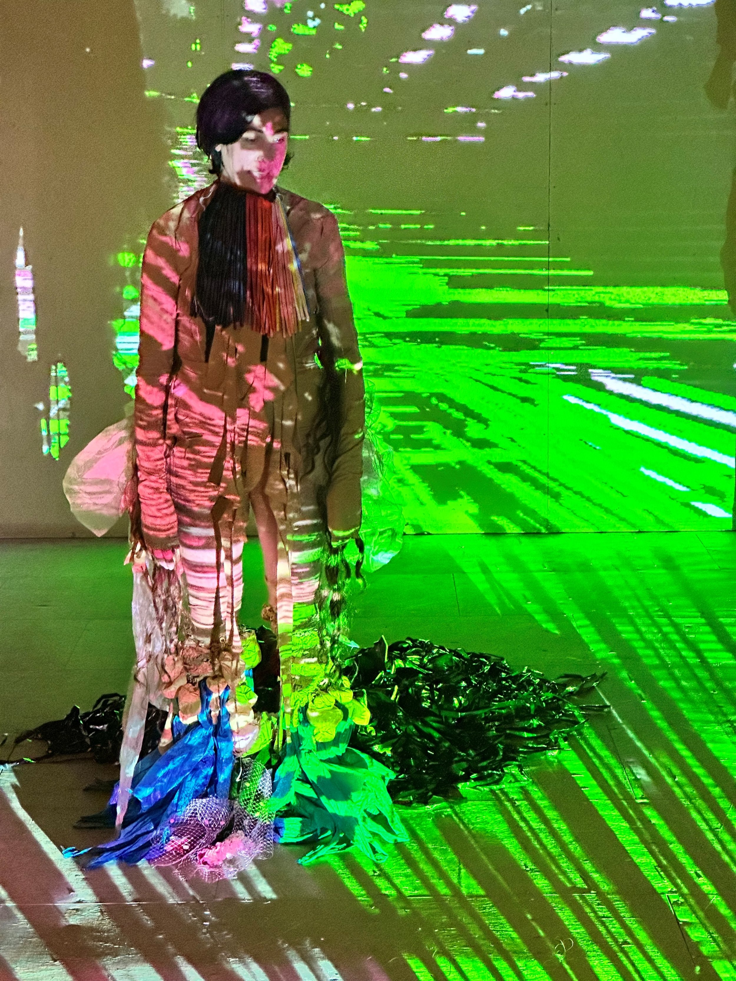 Mary Pearson and Kudera at Artlab.jpg