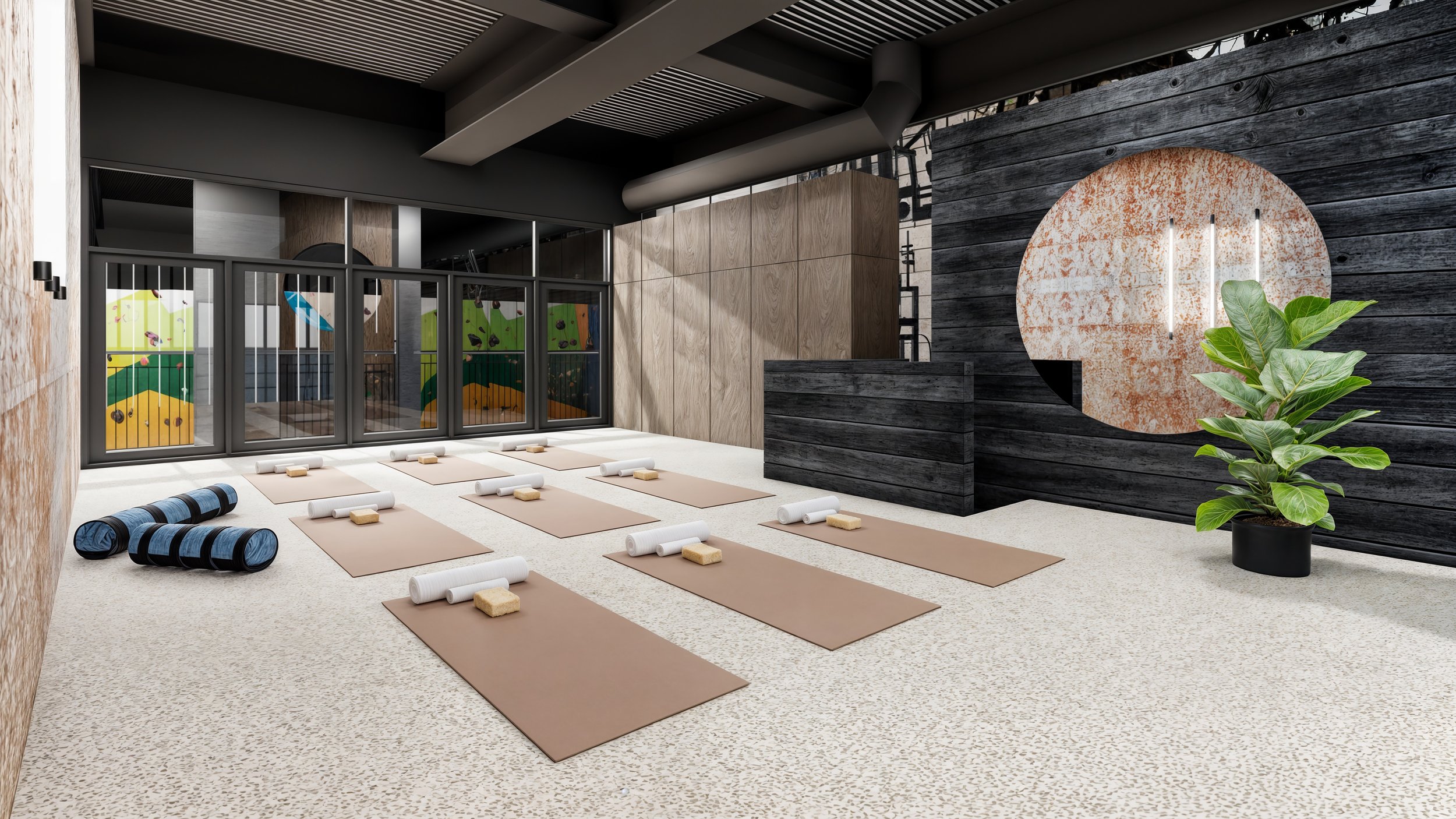 Partian Climbing Gym London Yoga room.jpg