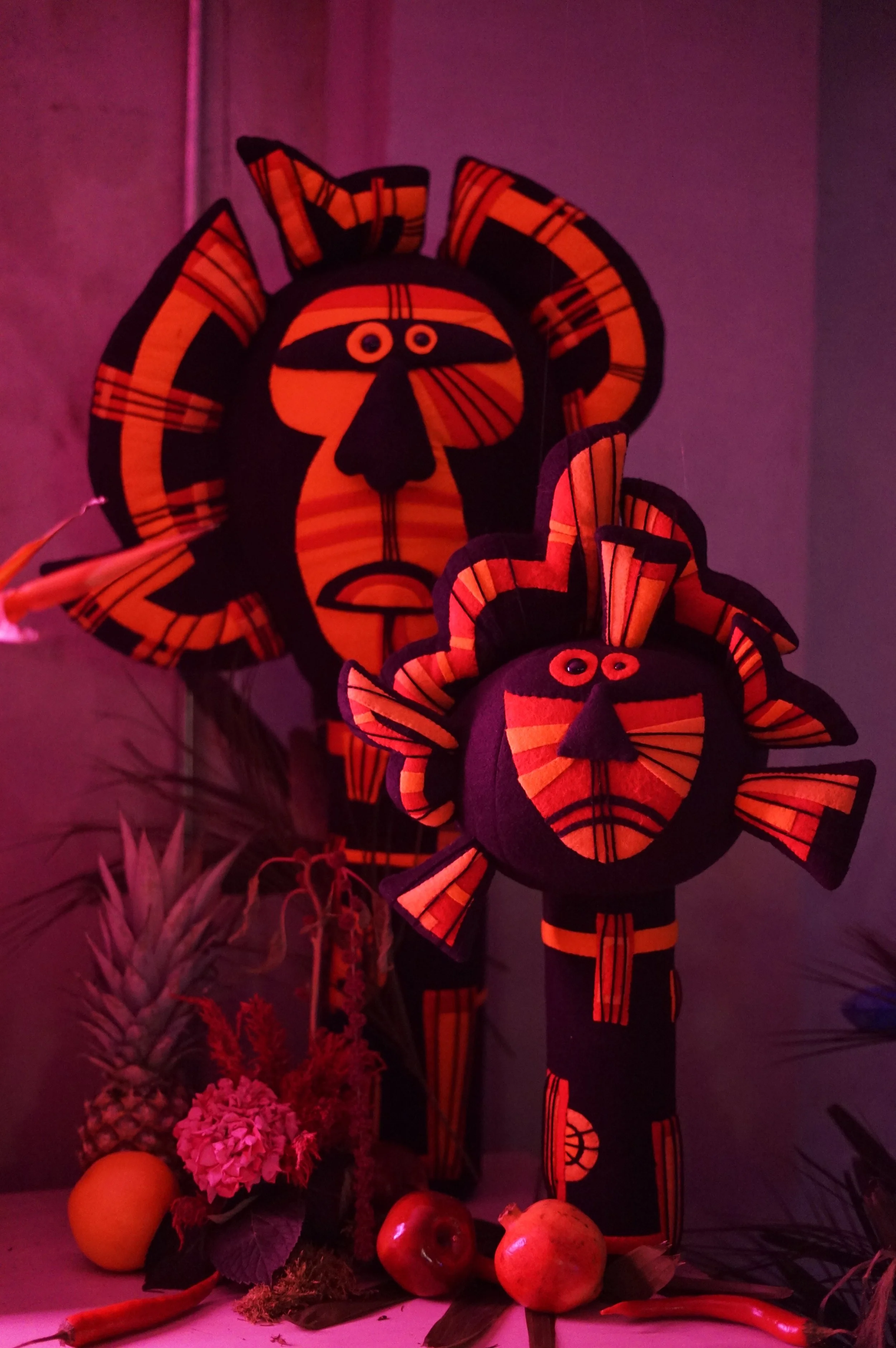 Wedding felt Mistress Totems.JPG