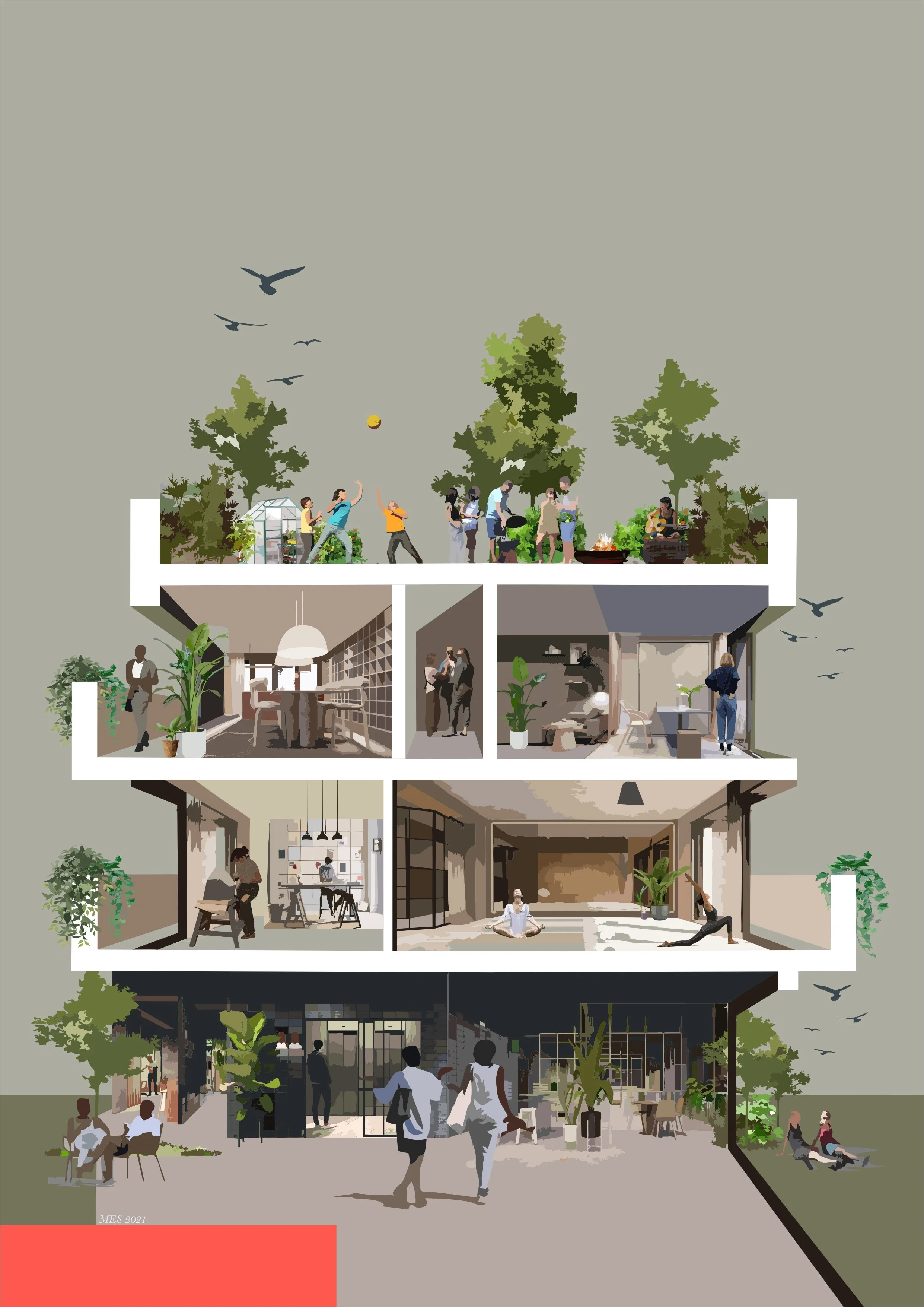 Open Co-living