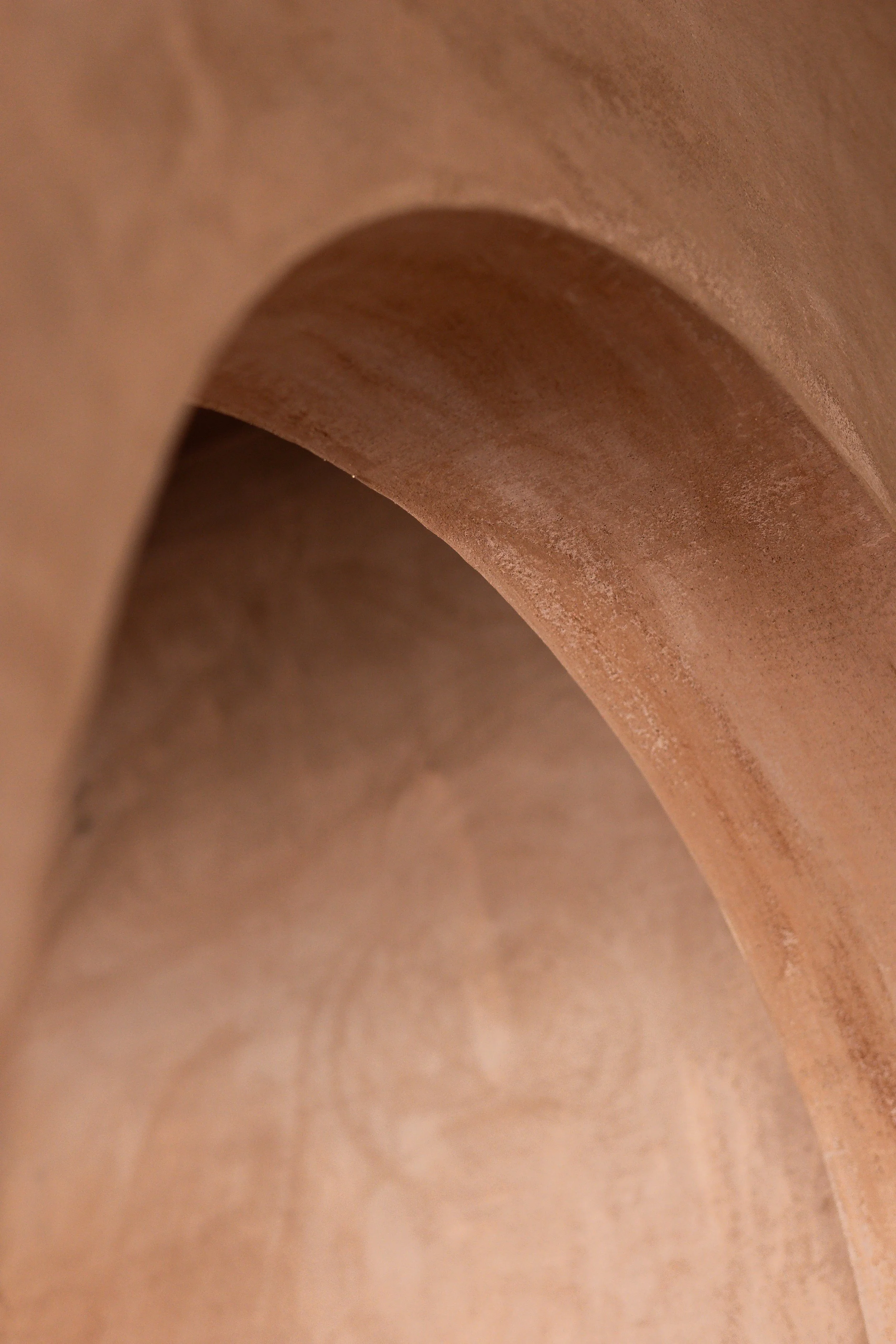 Clayworks Tadelakt plaster, interior by oH Design Studio