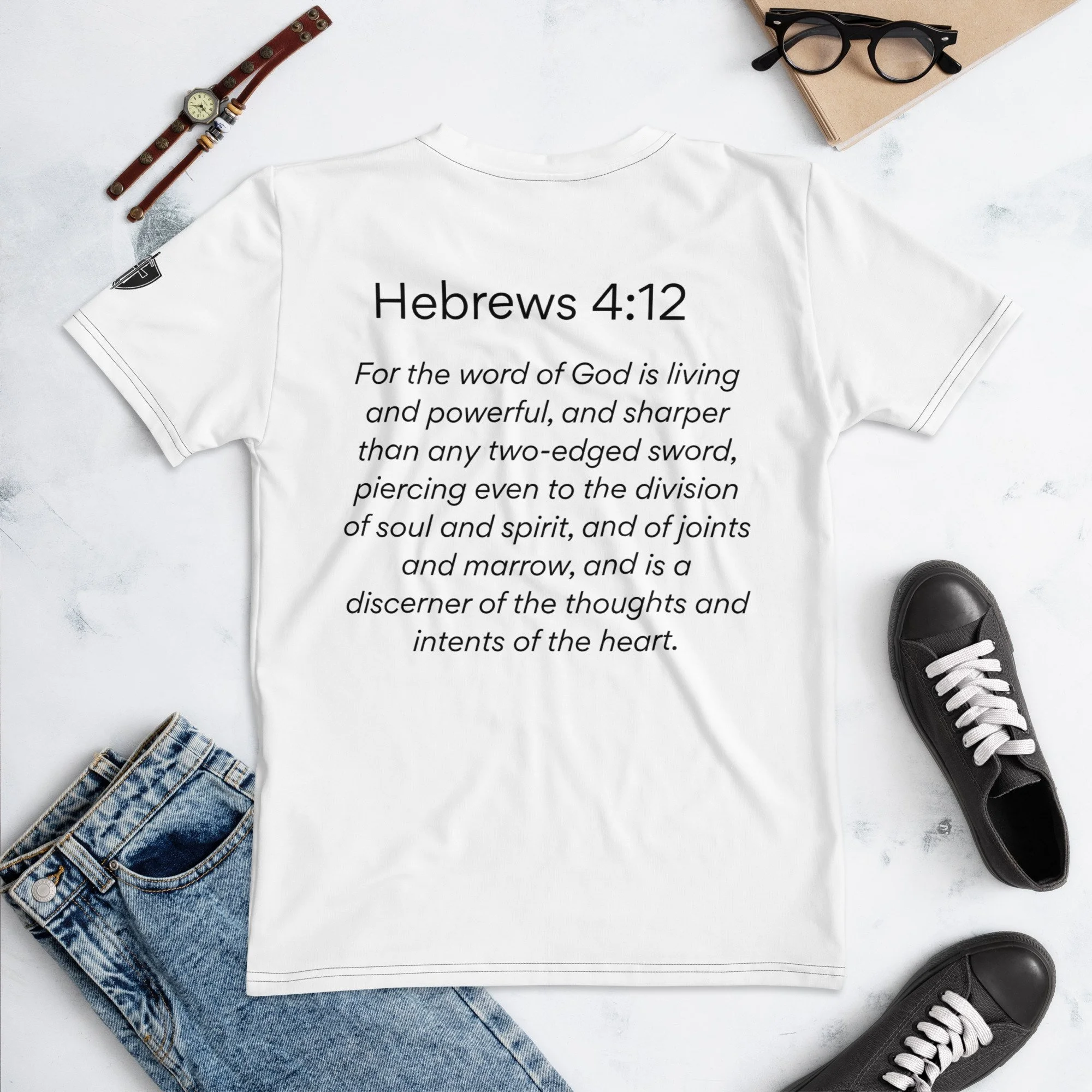 Women's Hebrews 4:12 T-shirt
