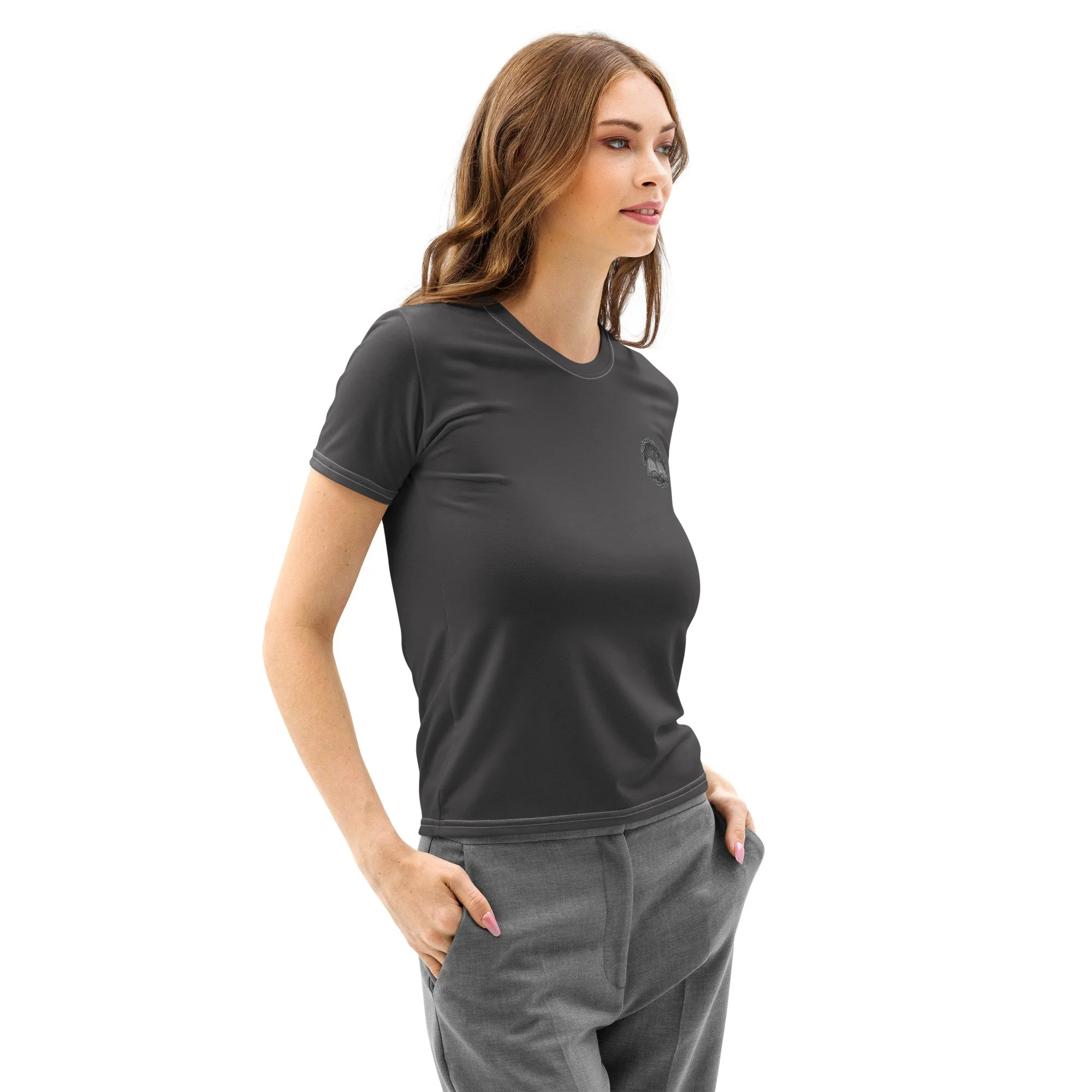 Women’s Cotton Scripture Crew Neck T-Shirt