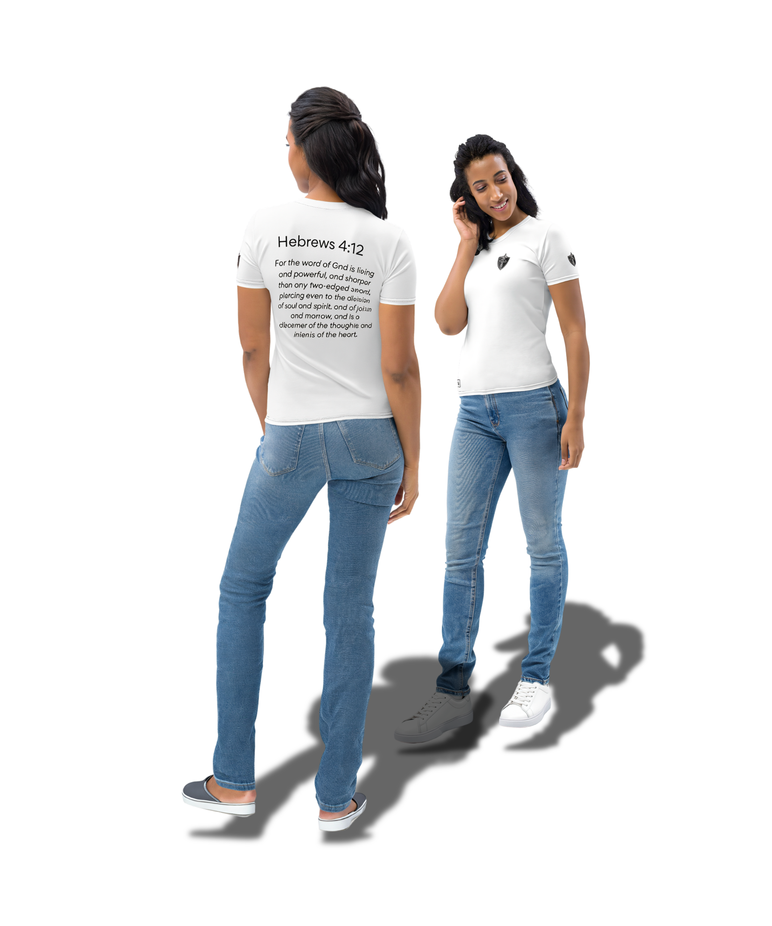 Women's Hebrews 4:12 T-shirt