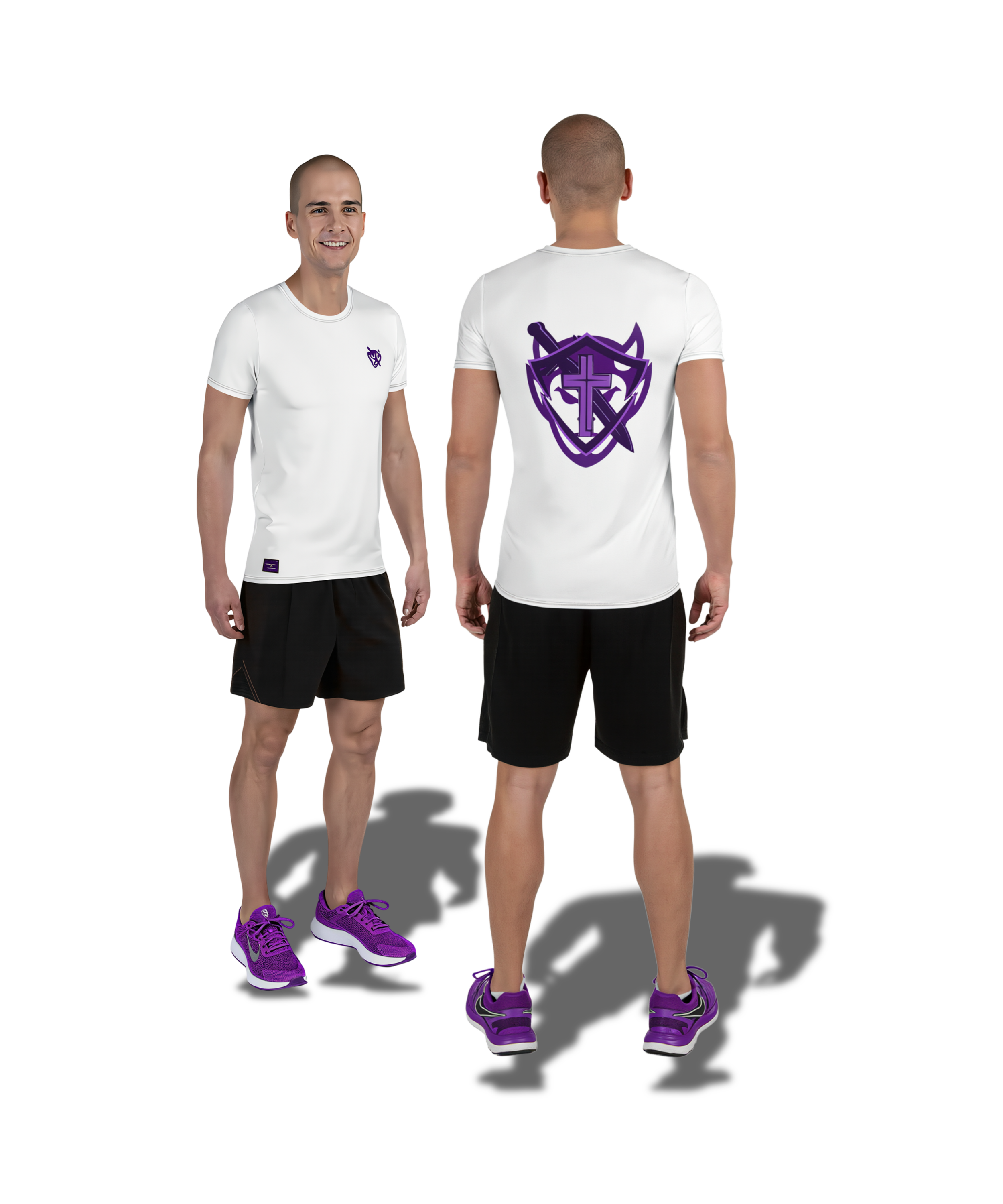 Men's Whole Armor of God Athletic T-Shirt