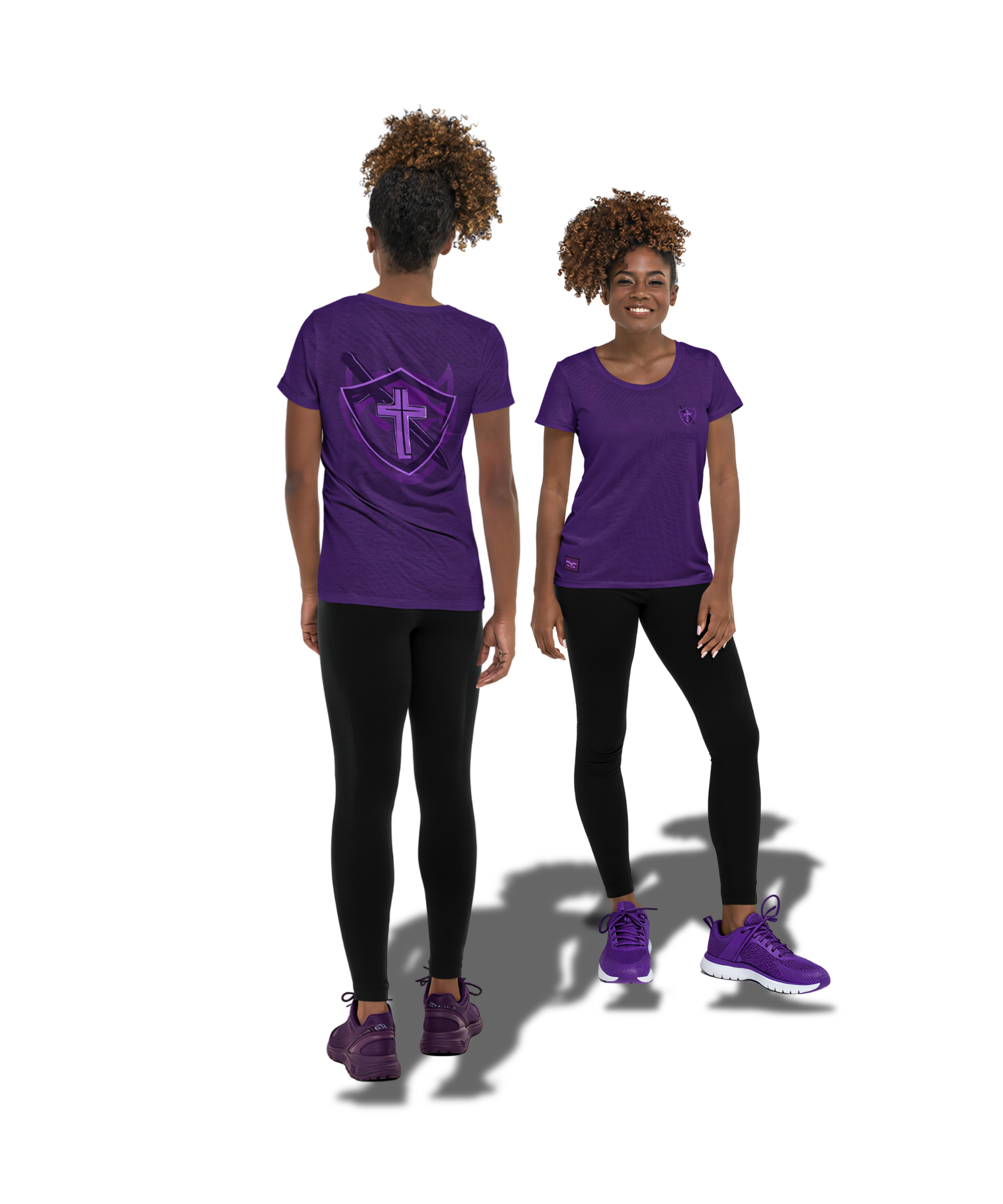 Women's Whole Armor of God Athletic T-Shirt