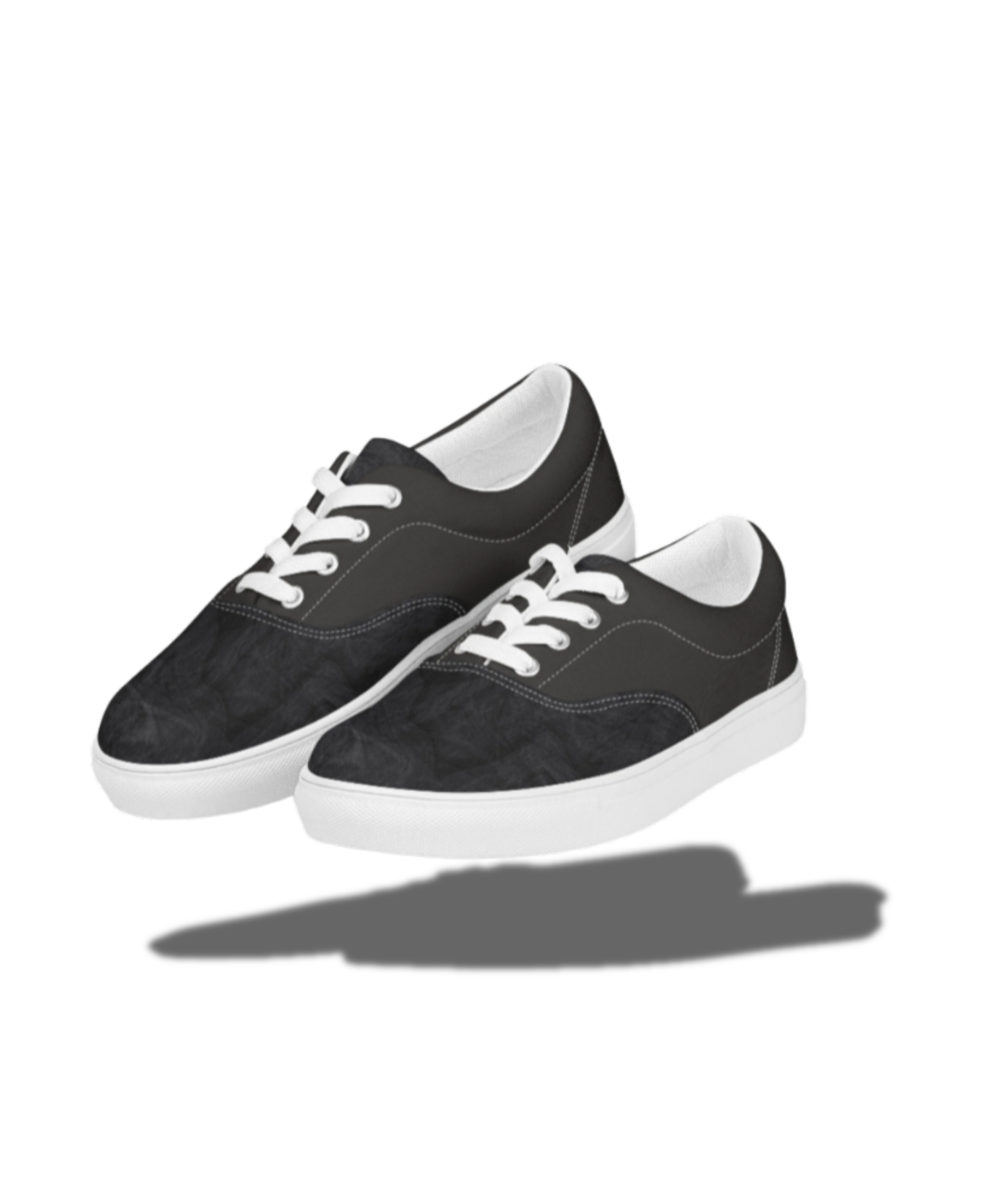 Men’s Lace-Up Praying Canvas Shoes