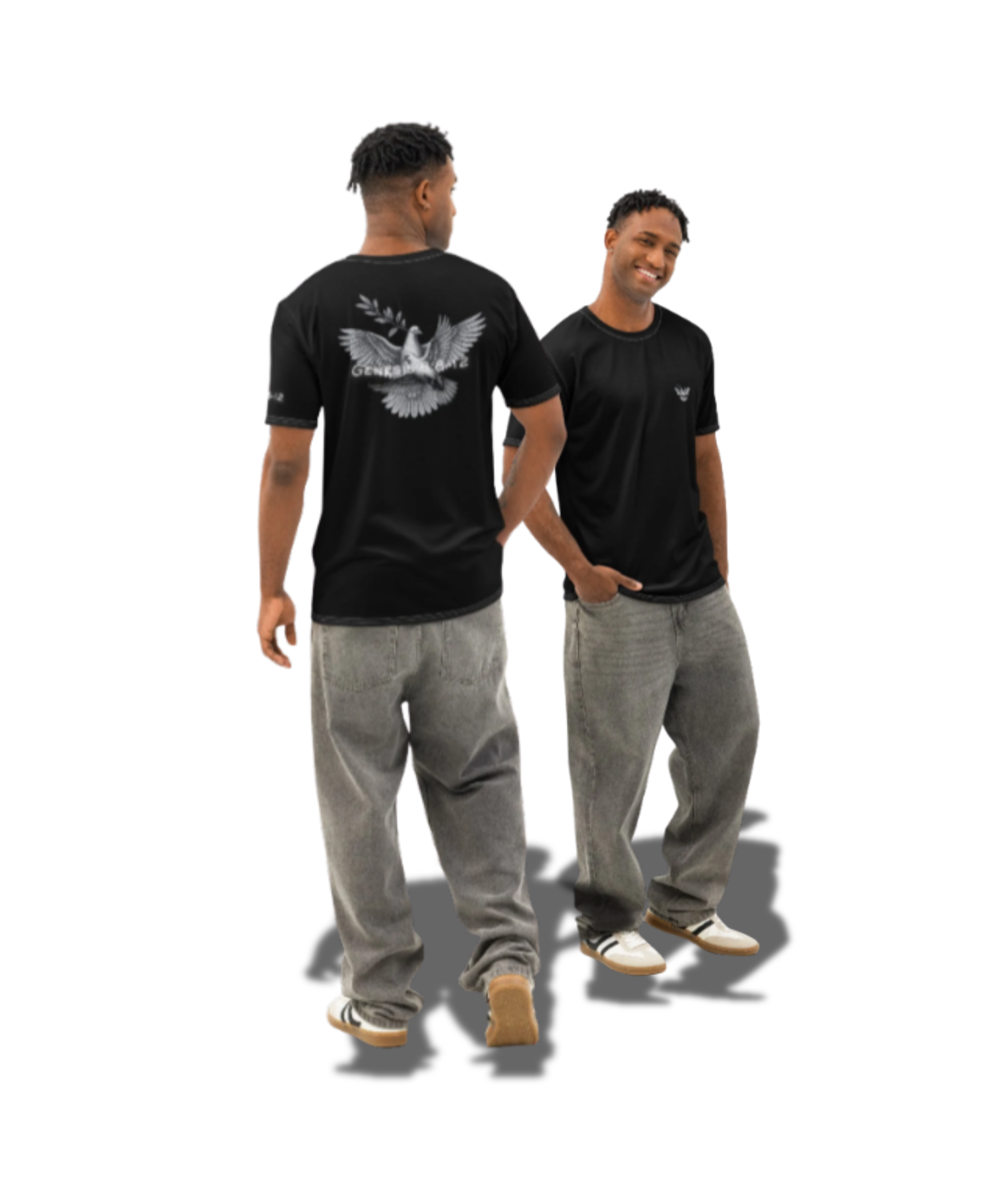 Men’s Cotton Genesis 8: 8-12 Crew Neck T-Shirt