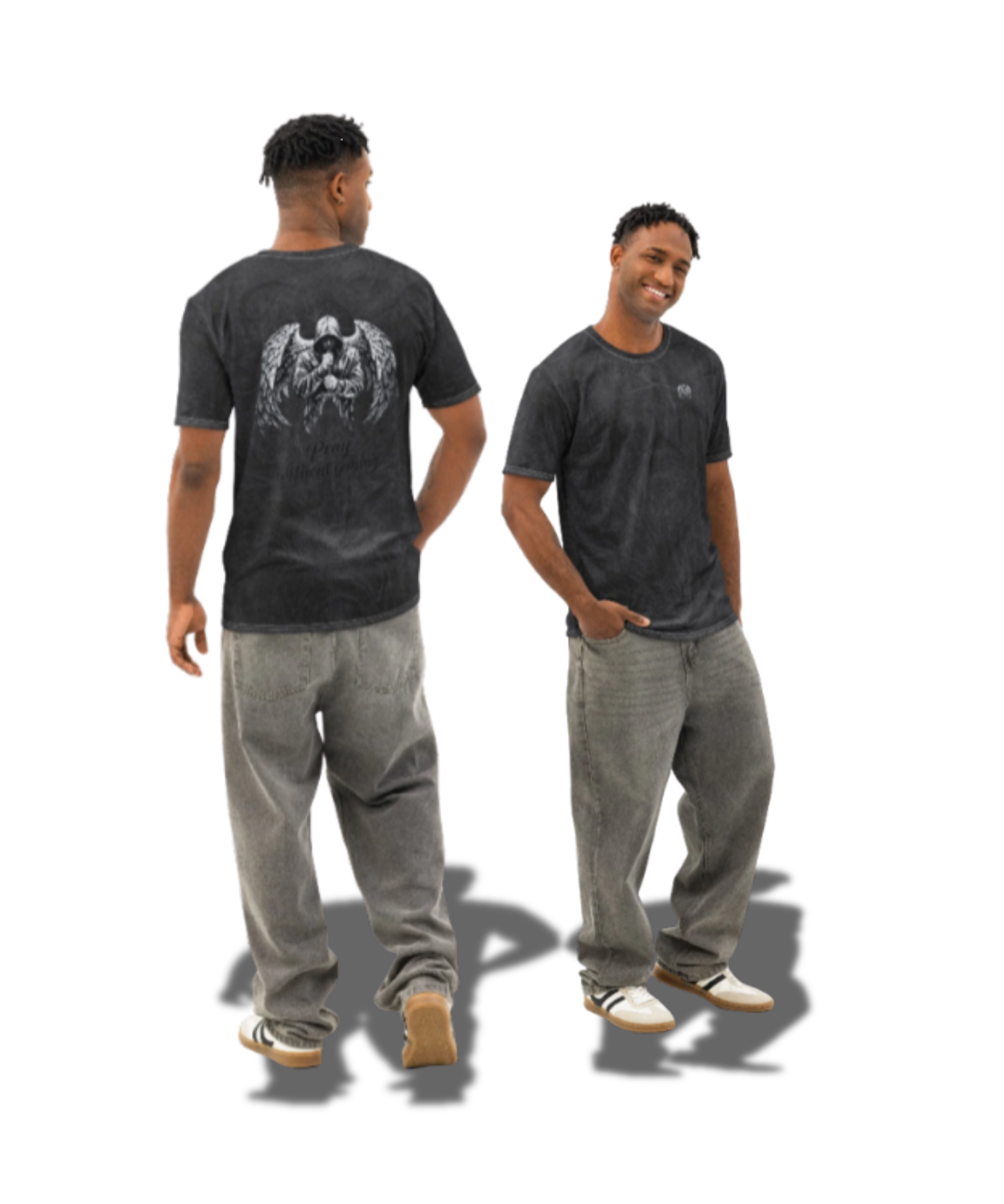 Men’s Cotton Praying Crew Neck T-Shirt