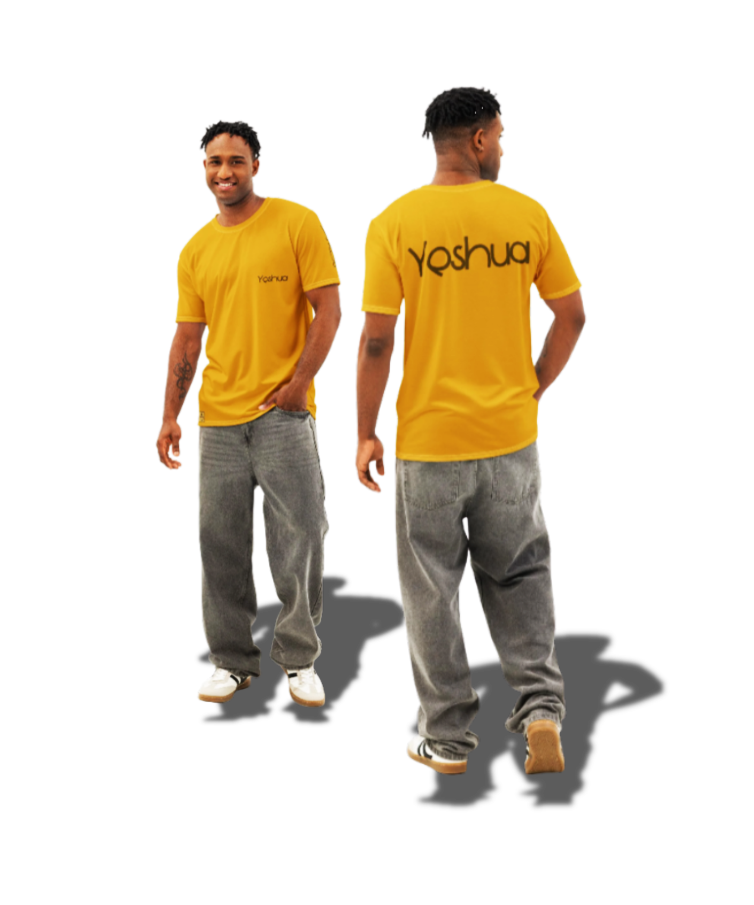 Men’s Cotton Yeshua Crew Neck T-Shirt