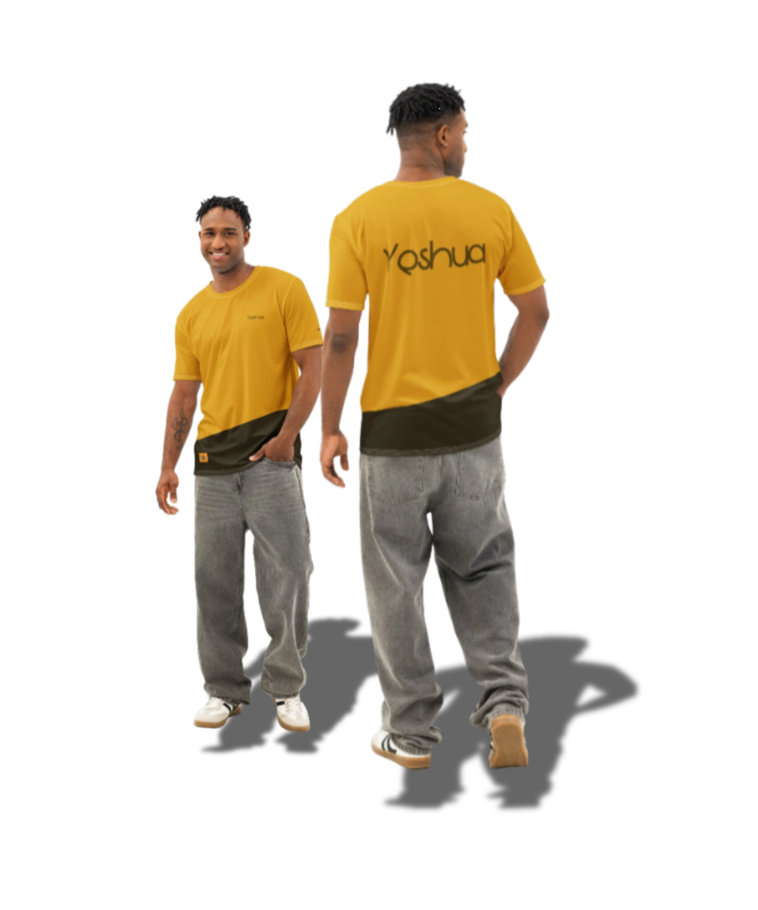 Men’s Cotton Yeshua Crew Neck T-Shirt