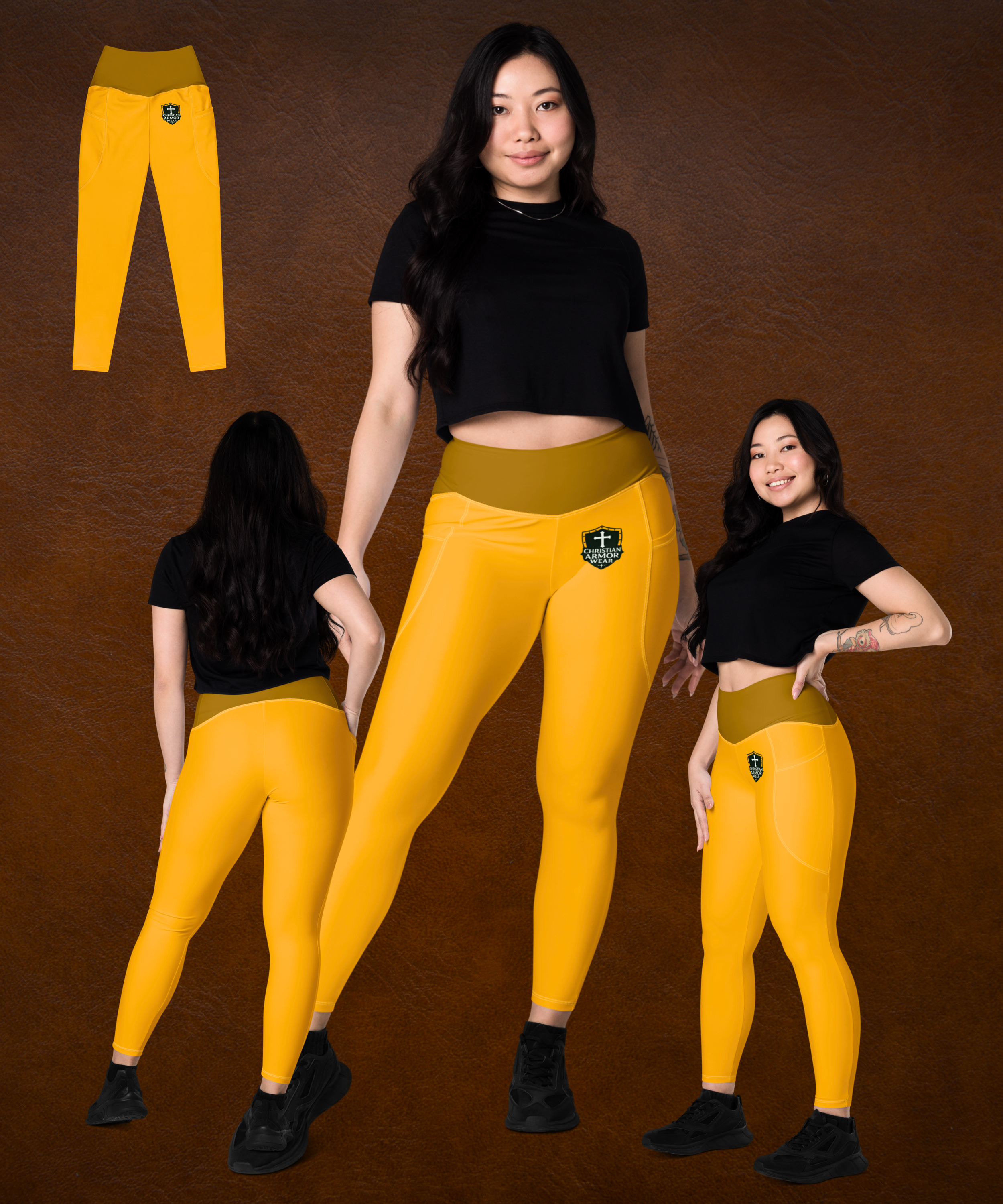 Psalm 121:7 Leggings With pockets